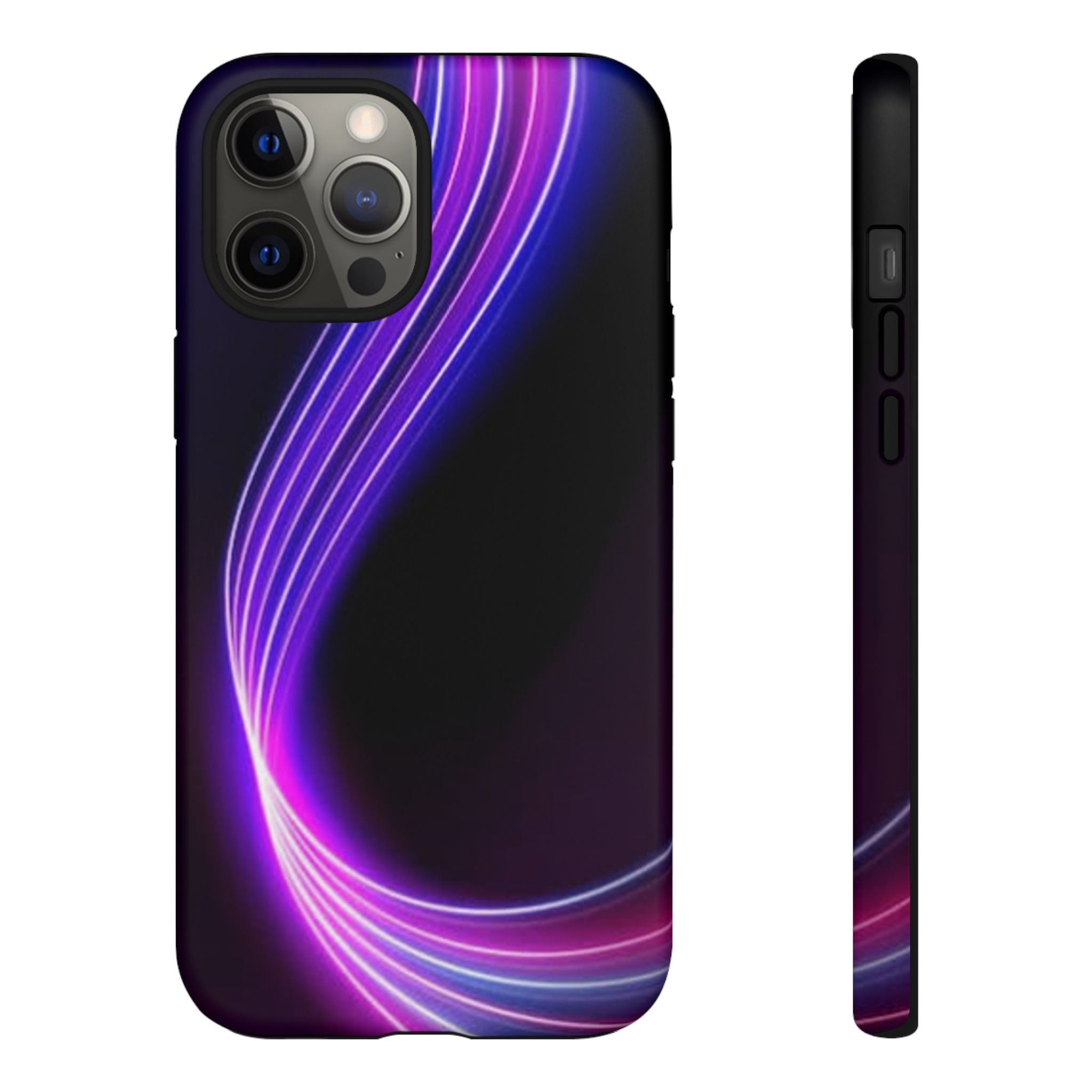 Neon Wave Tough Phone Case