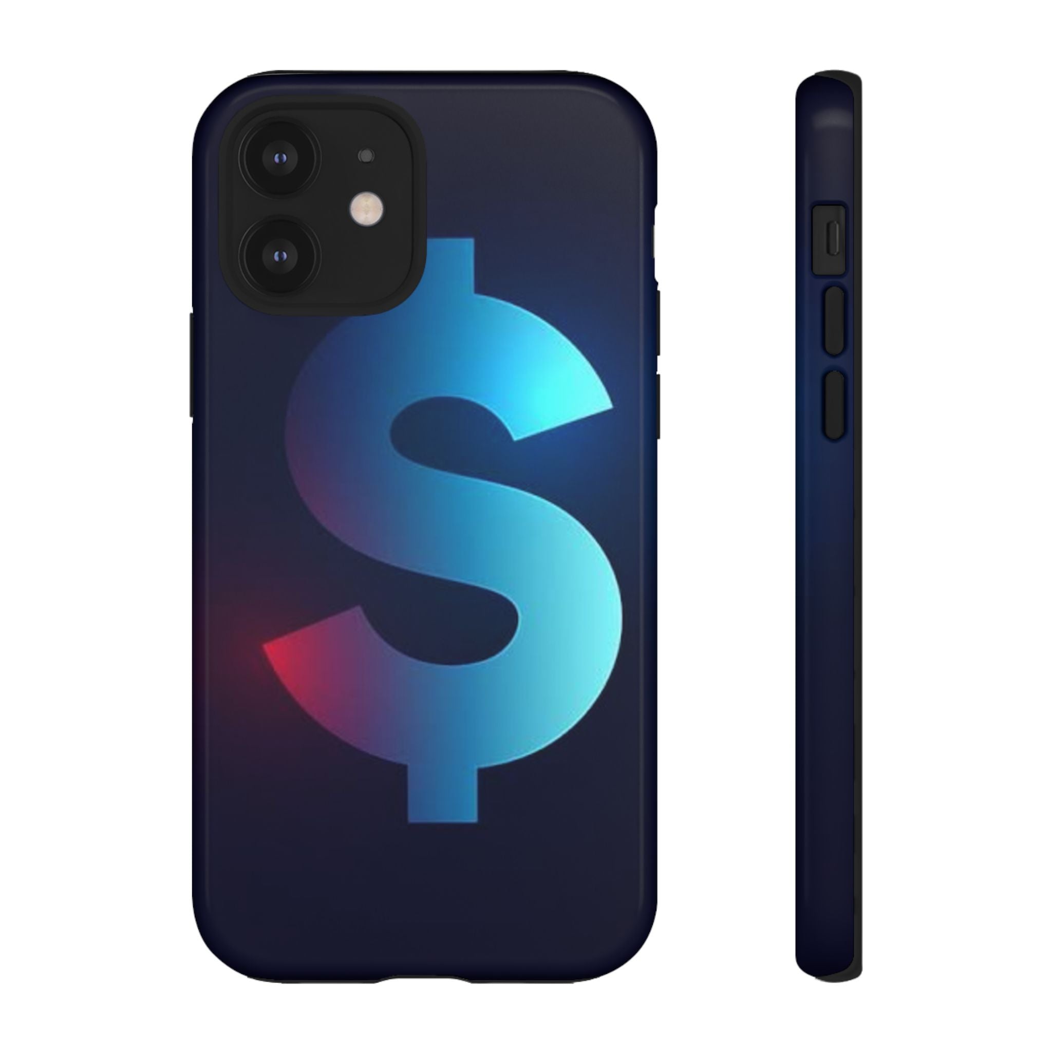 Dollar Sign Tough Phone Case — Protective Glossy Money Symbol iPhone Case
