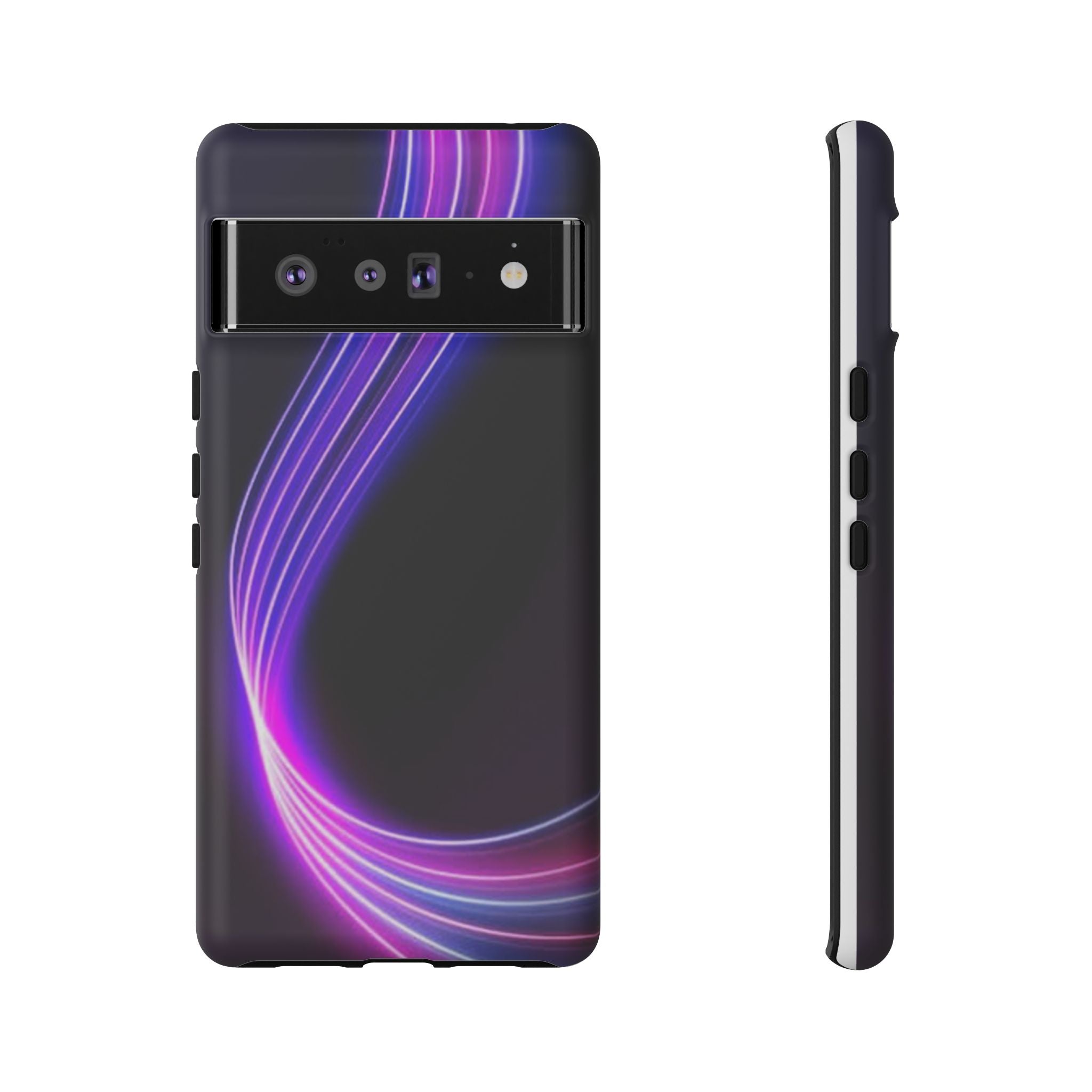 Neon Wave Tough Phone Case