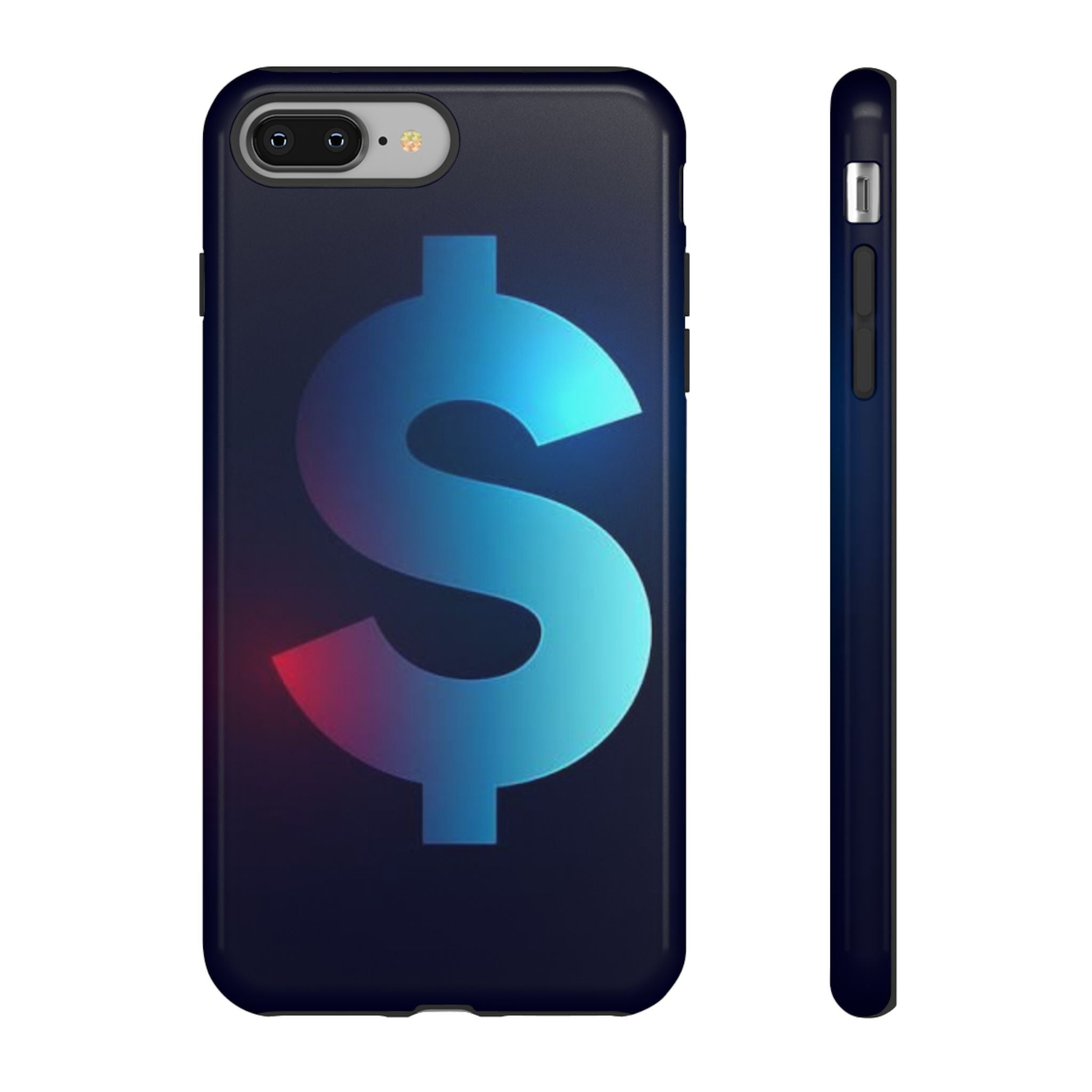 Dollar Sign Tough Phone Case — Protective Glossy Money Symbol iPhone Case