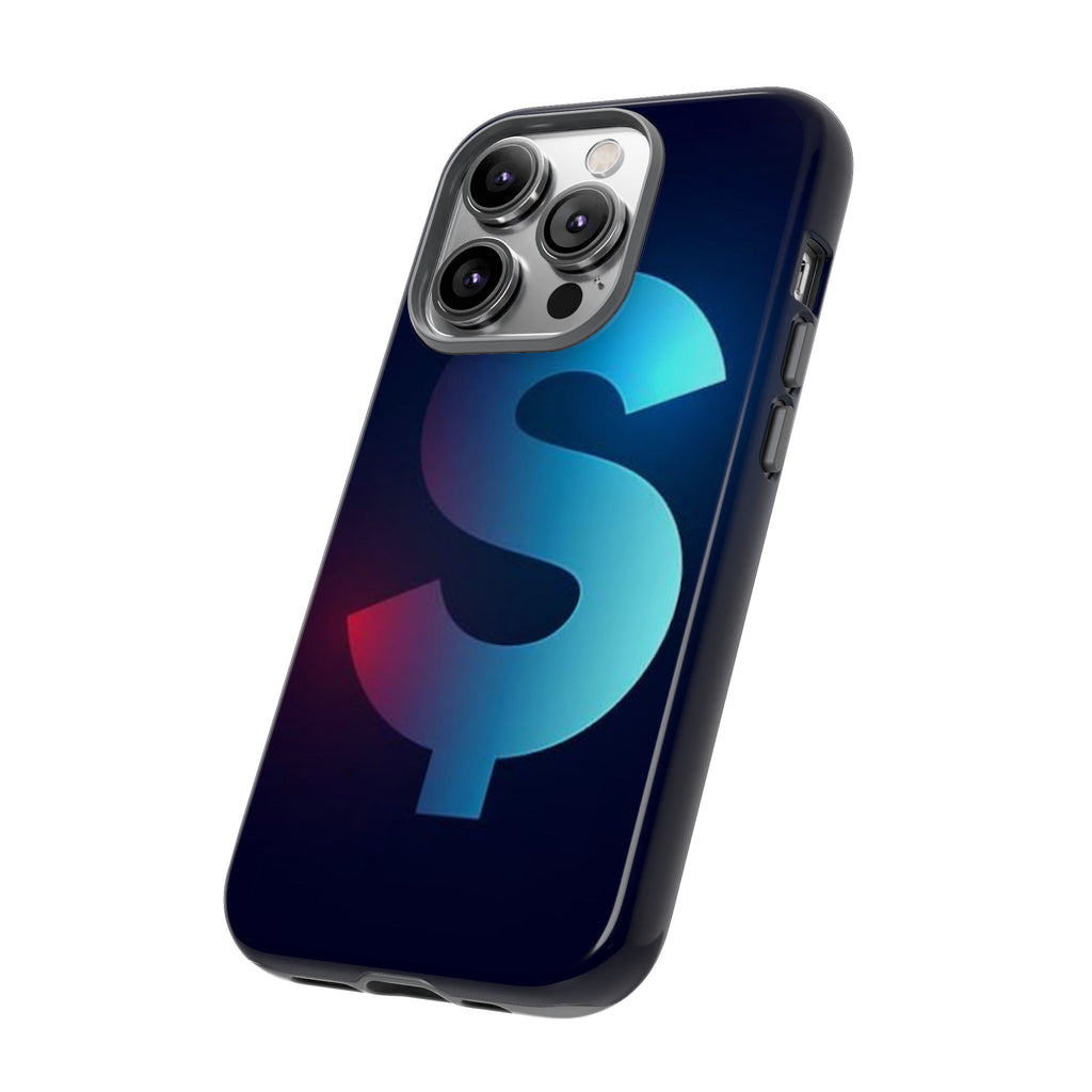 Dollar Sign Tough Phone Case — Protective Glossy Money Symbol iPhone Case
