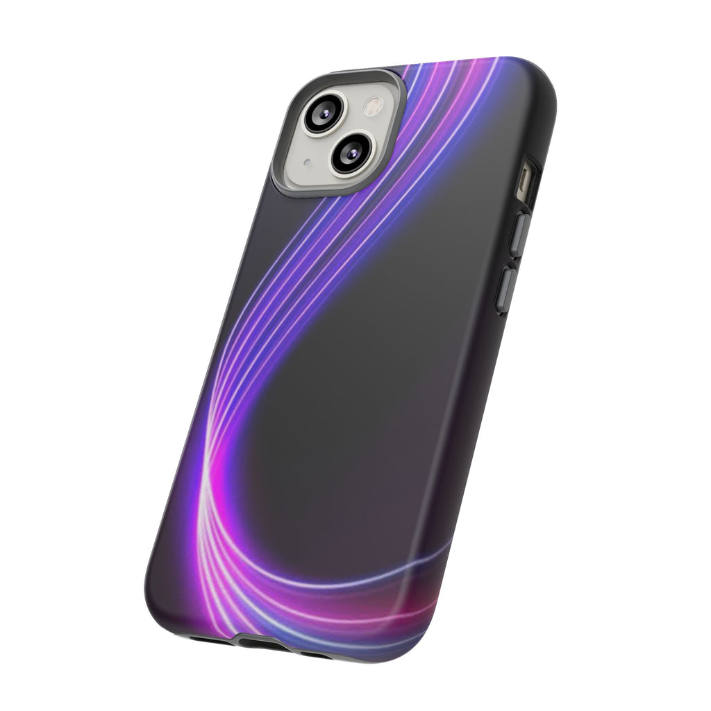 Neon Wave Tough Phone Case