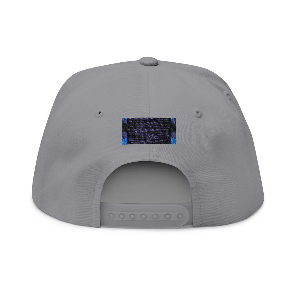 Hacker Rain Flat Bill Cap