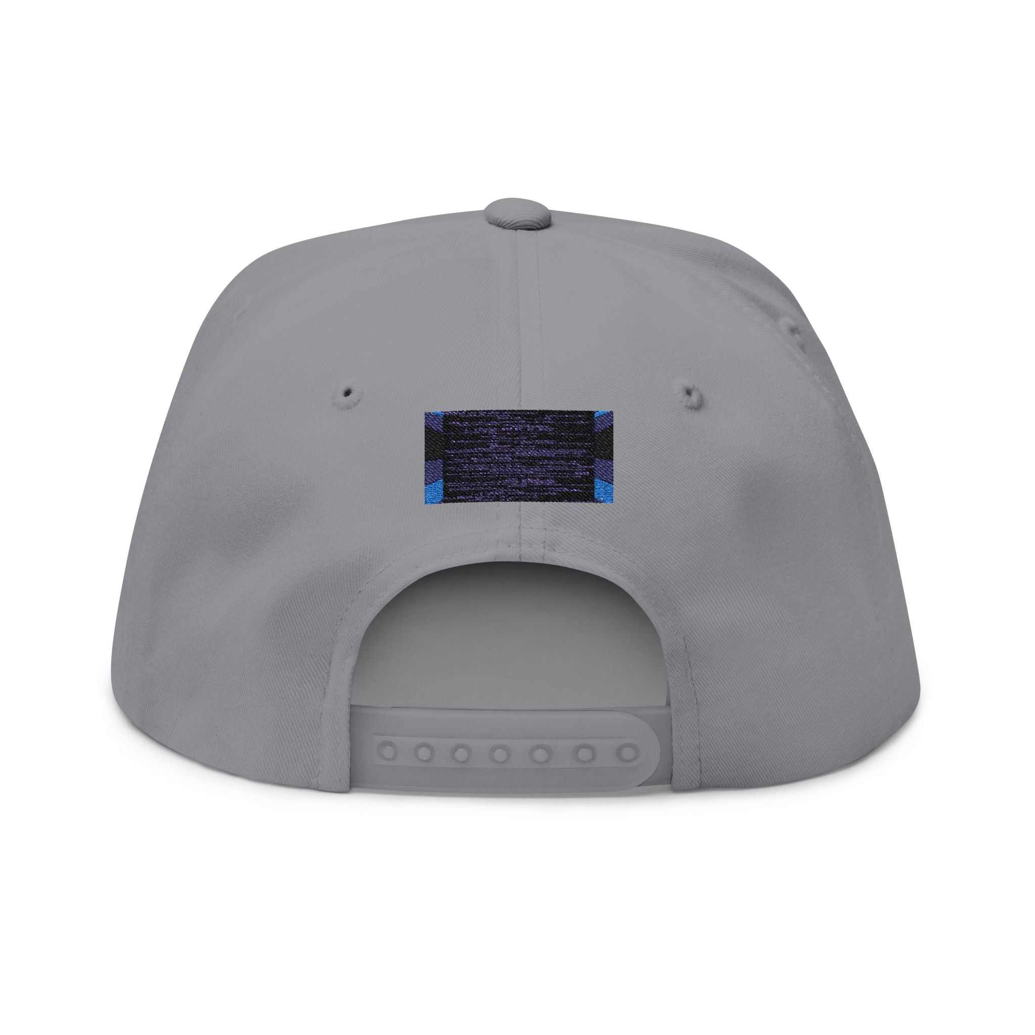 Hacker Rain Flat Bill Cap