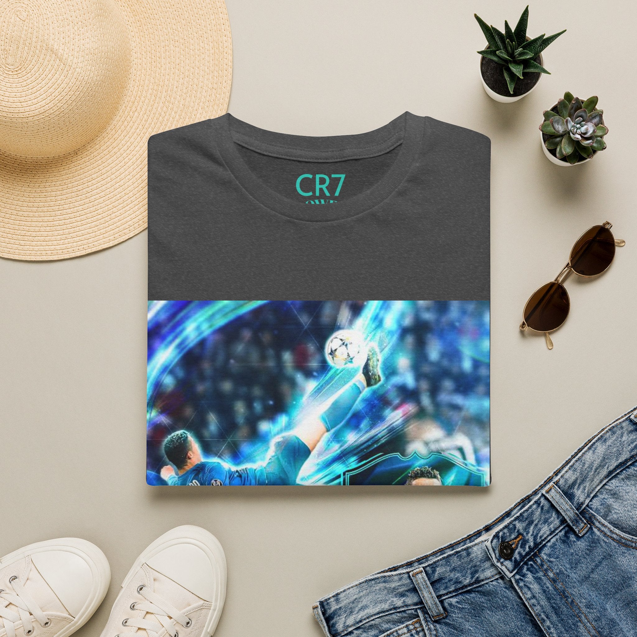 Soccer Save Graphic Tee — Dynamic Goalkeeper Action