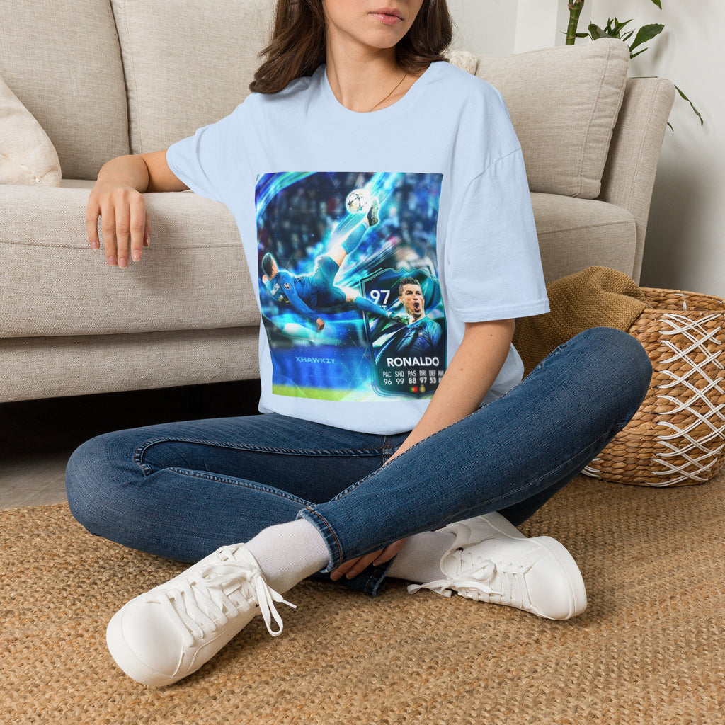 Soccer Save Graphic Tee — Dynamic Goalkeeper Action