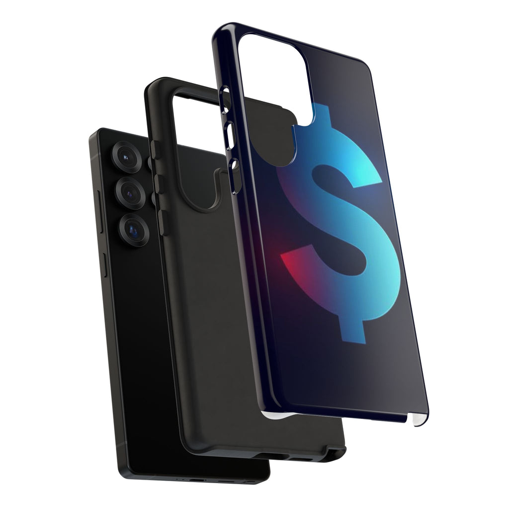 Dollar Sign Tough Phone Case — Protective Glossy Money Symbol iPhone Case
