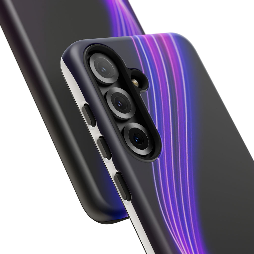 Neon Wave Tough Phone Case