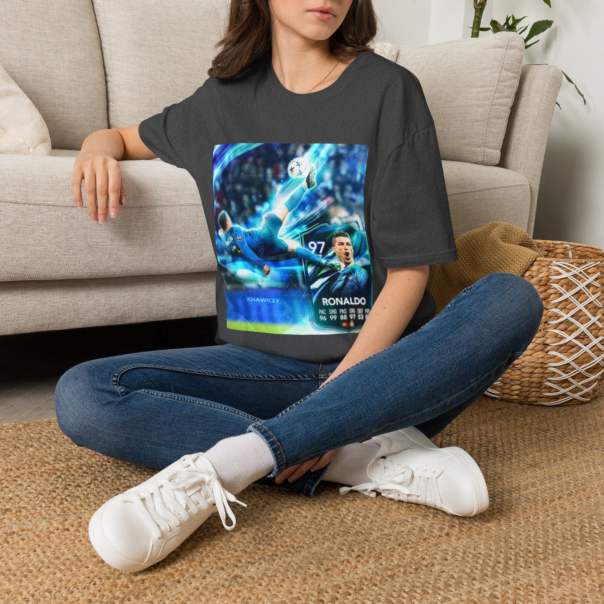 Soccer Save Graphic Tee — Dynamic Goalkeeper Action