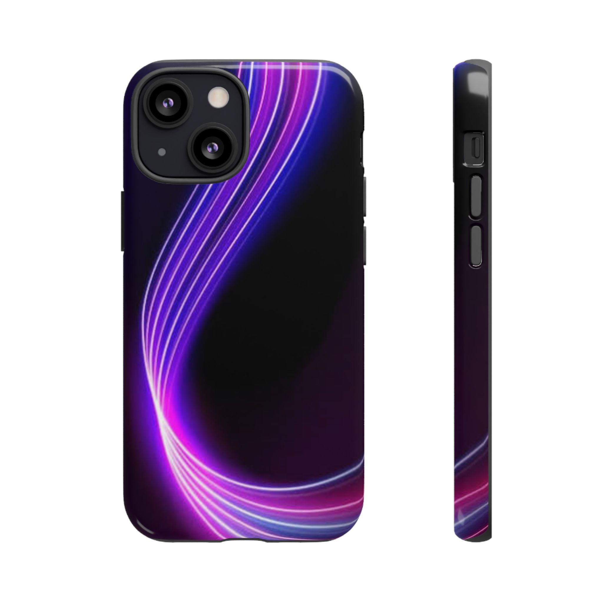 Neon Wave Tough Phone Case