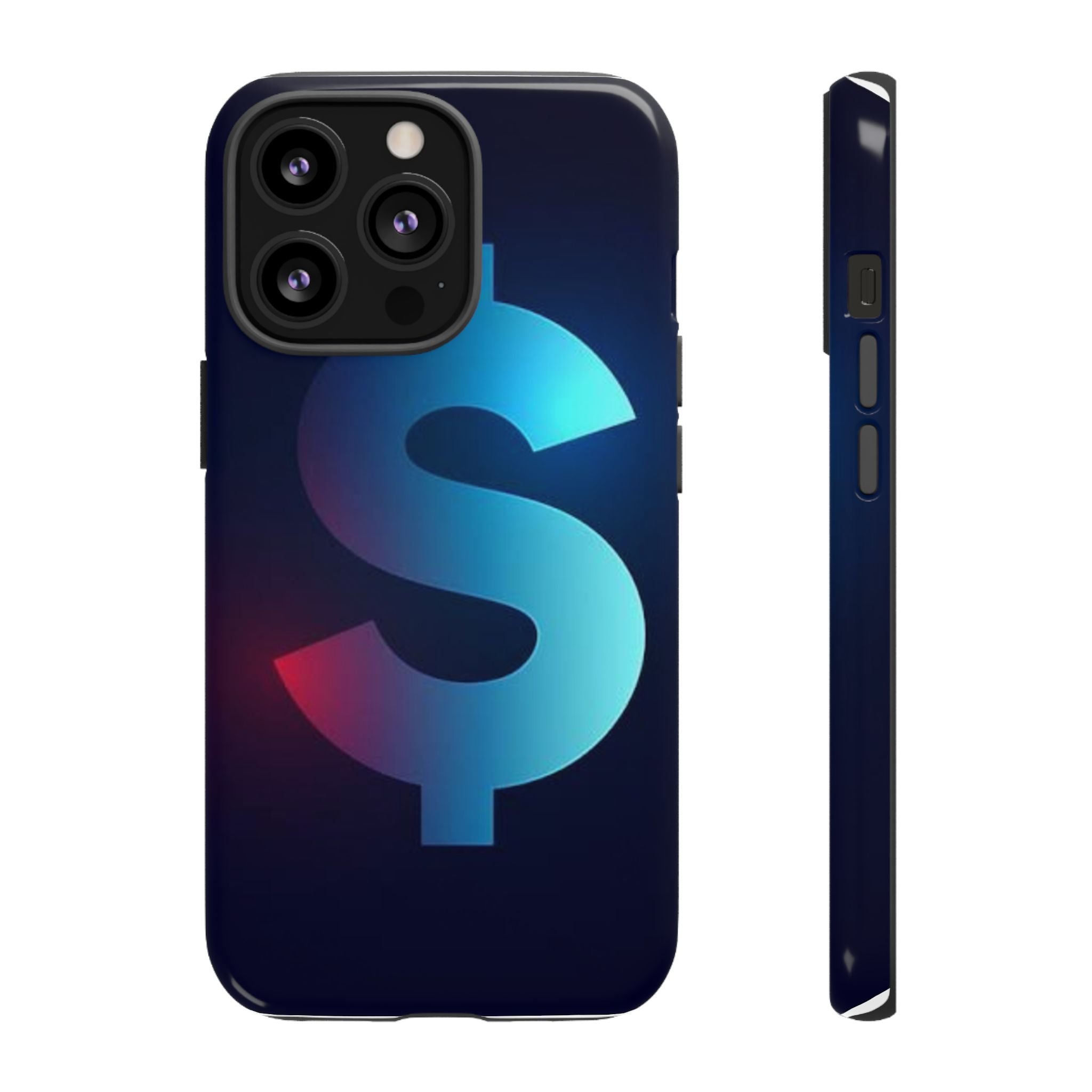 Dollar Sign Tough Phone Case — Protective Glossy Money Symbol iPhone Case
