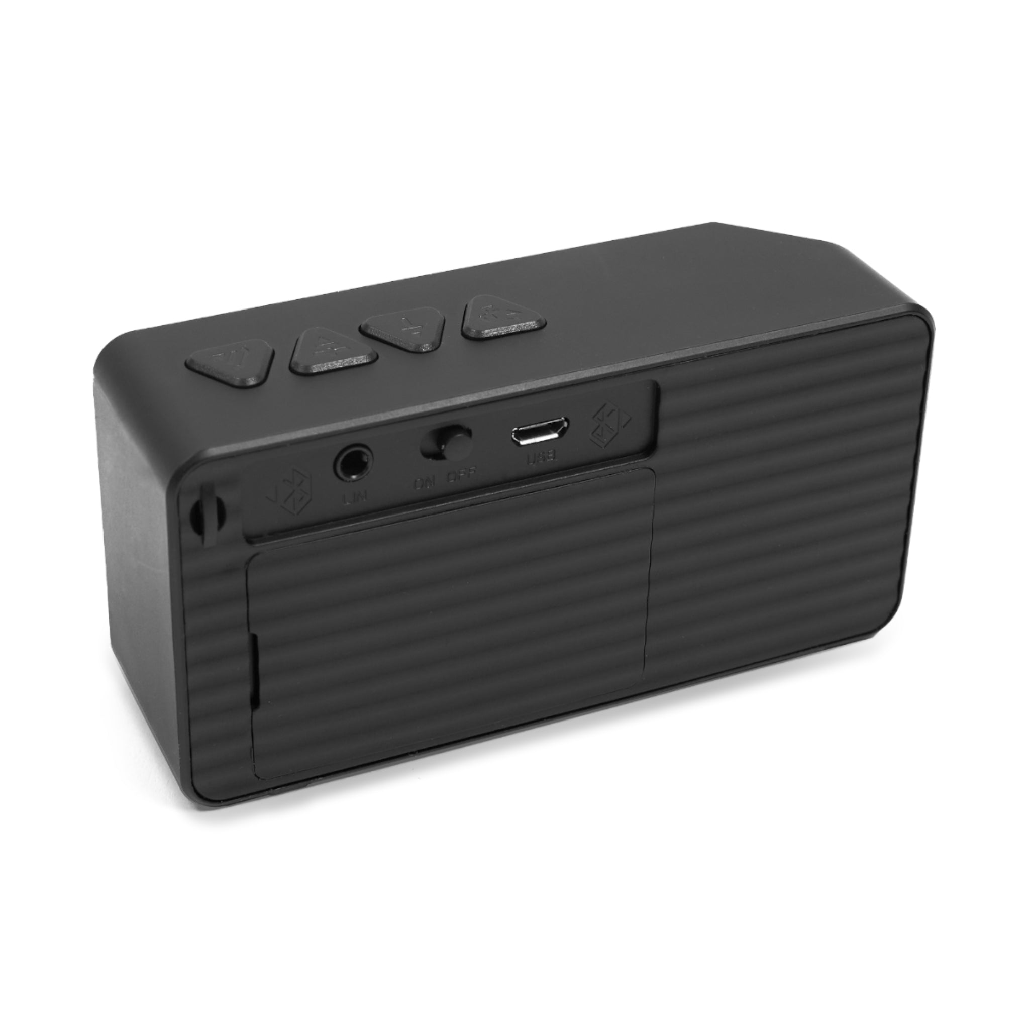 Neon Grid Design Bluetooth Speaker — 'Full Bass' Portable Wireless Speaker