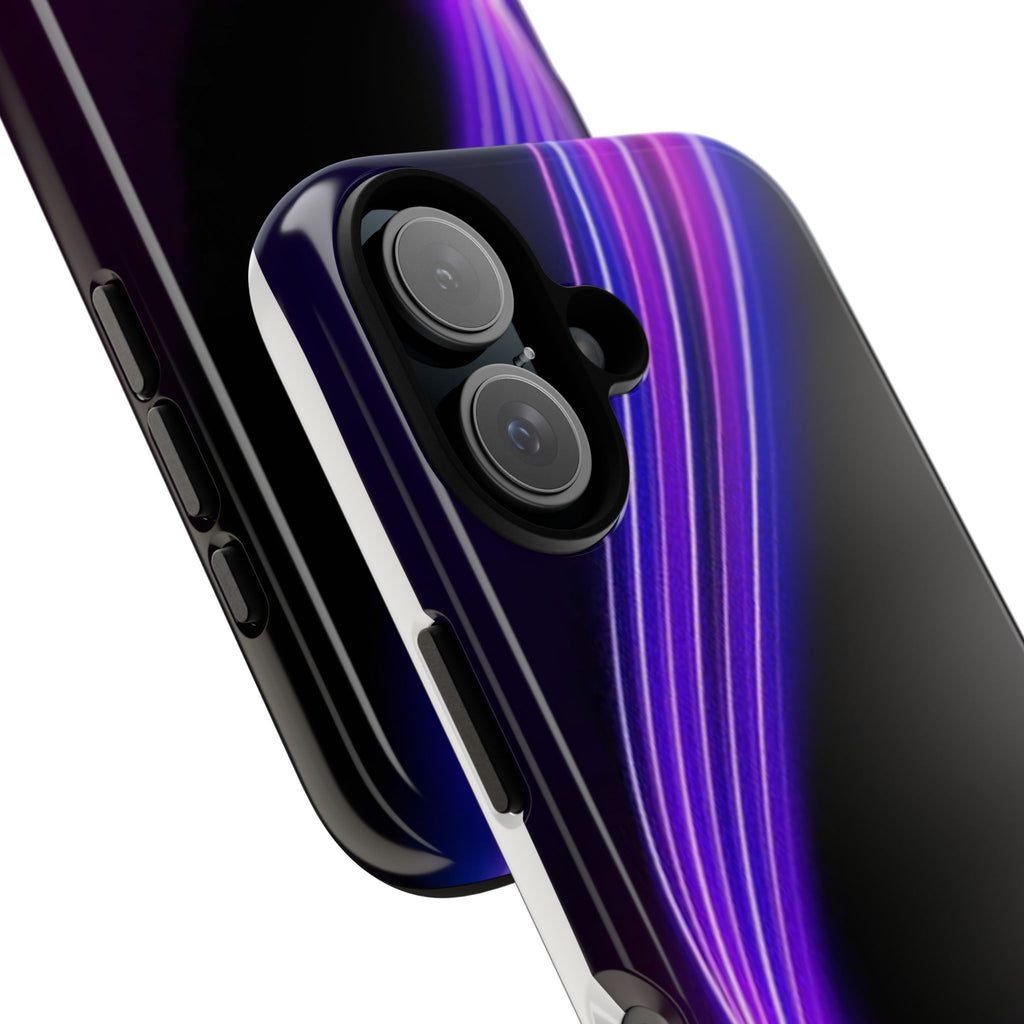 Neon Wave Tough Phone Case