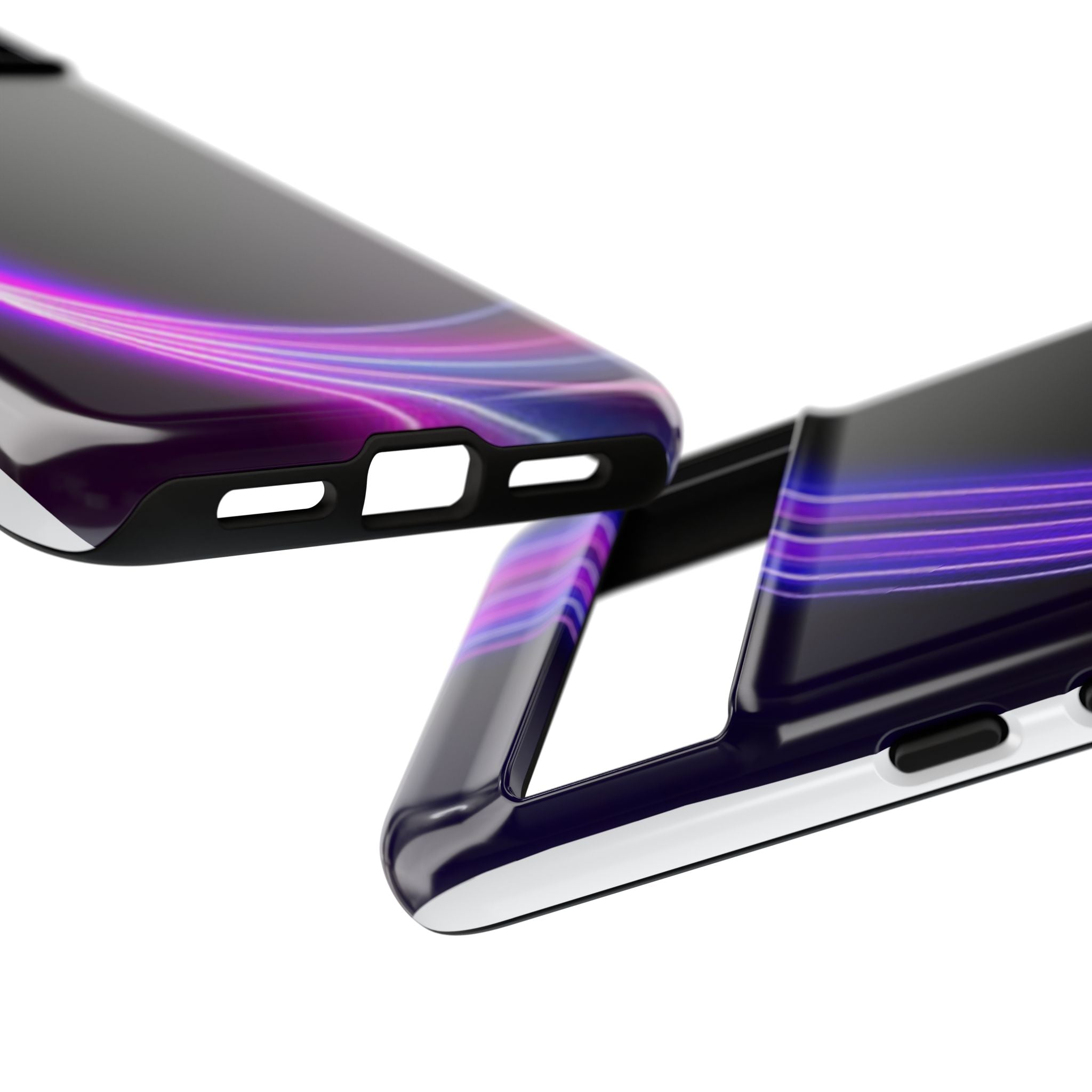 Neon Wave Tough Phone Case