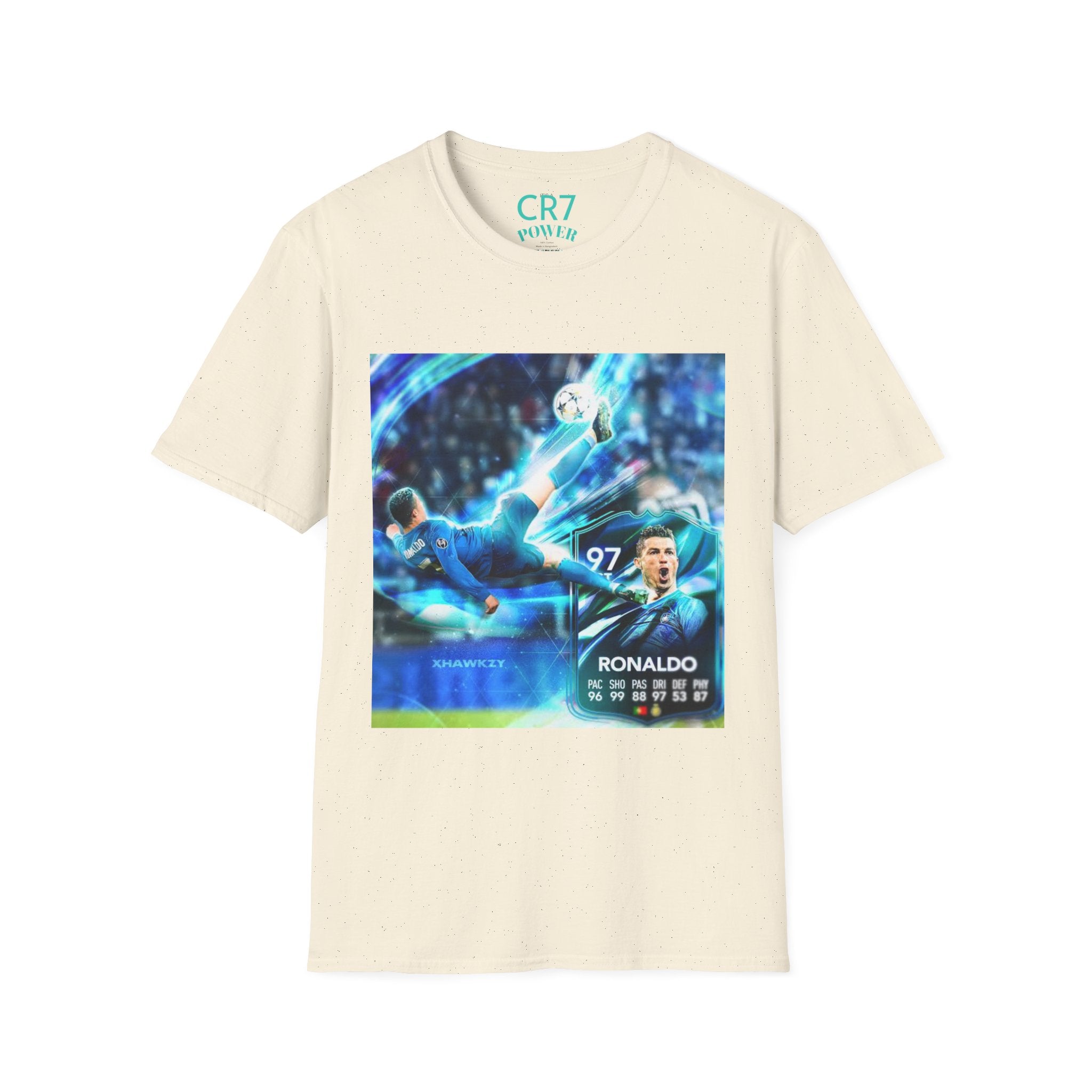 Soccer Save Graphic Tee — Dynamic Goalkeeper Action
