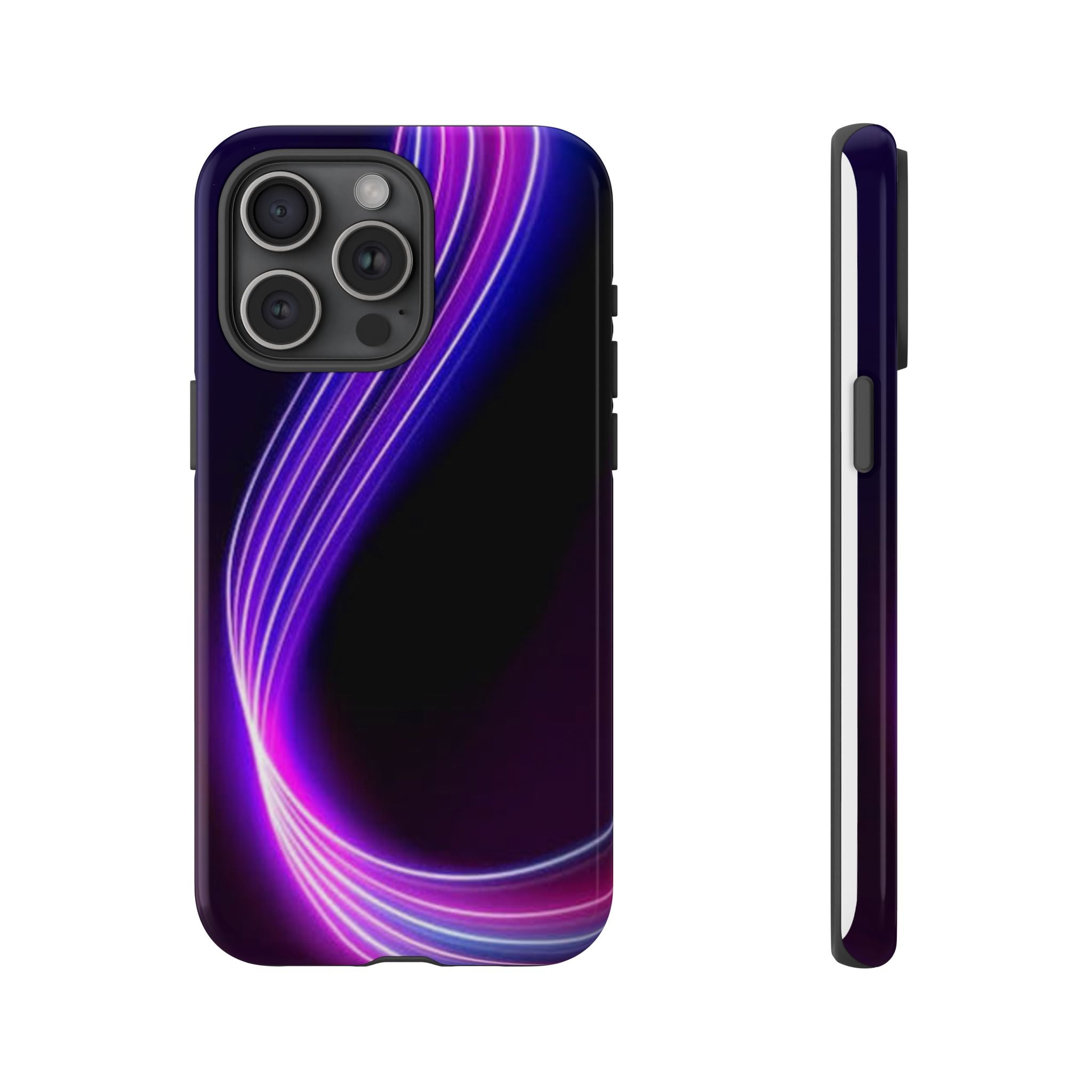 Neon Wave Tough Phone Case