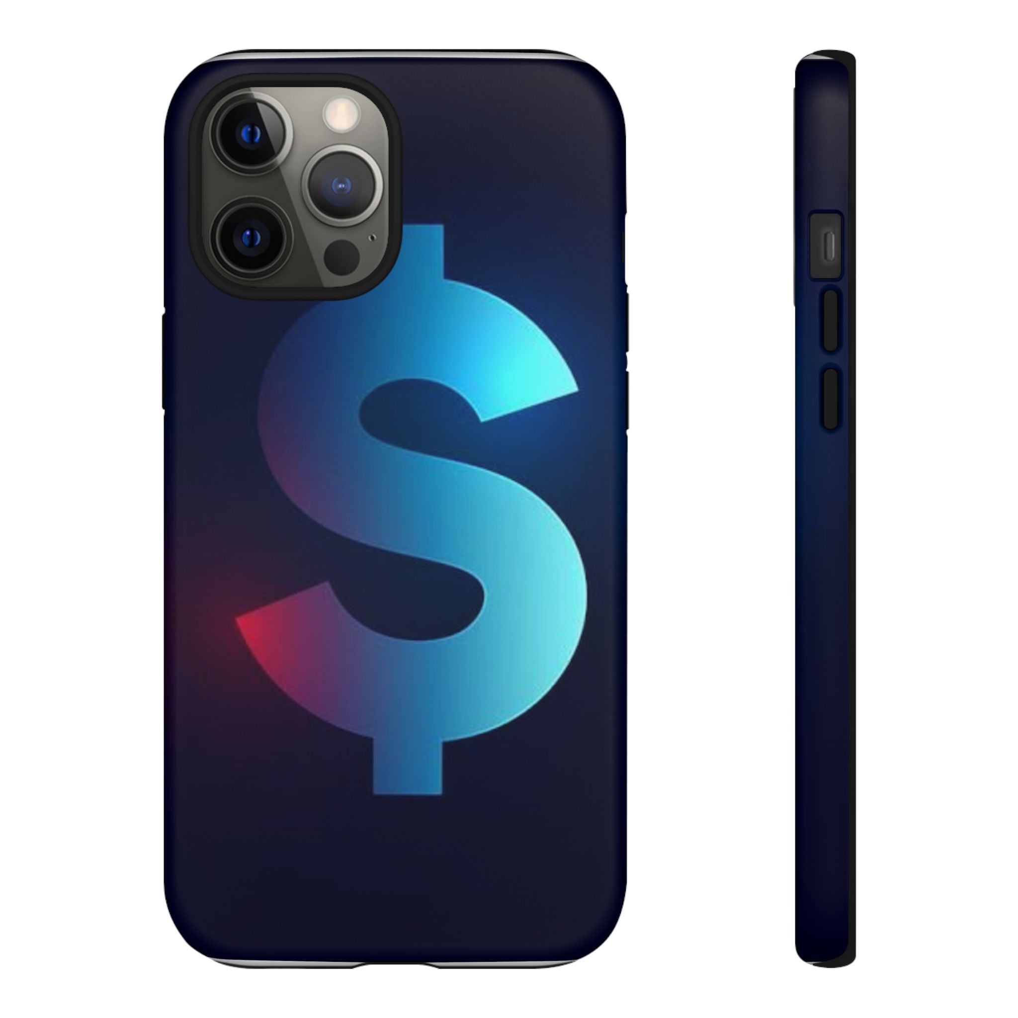 Dollar Sign Tough Phone Case — Protective Glossy Money Symbol iPhone Case