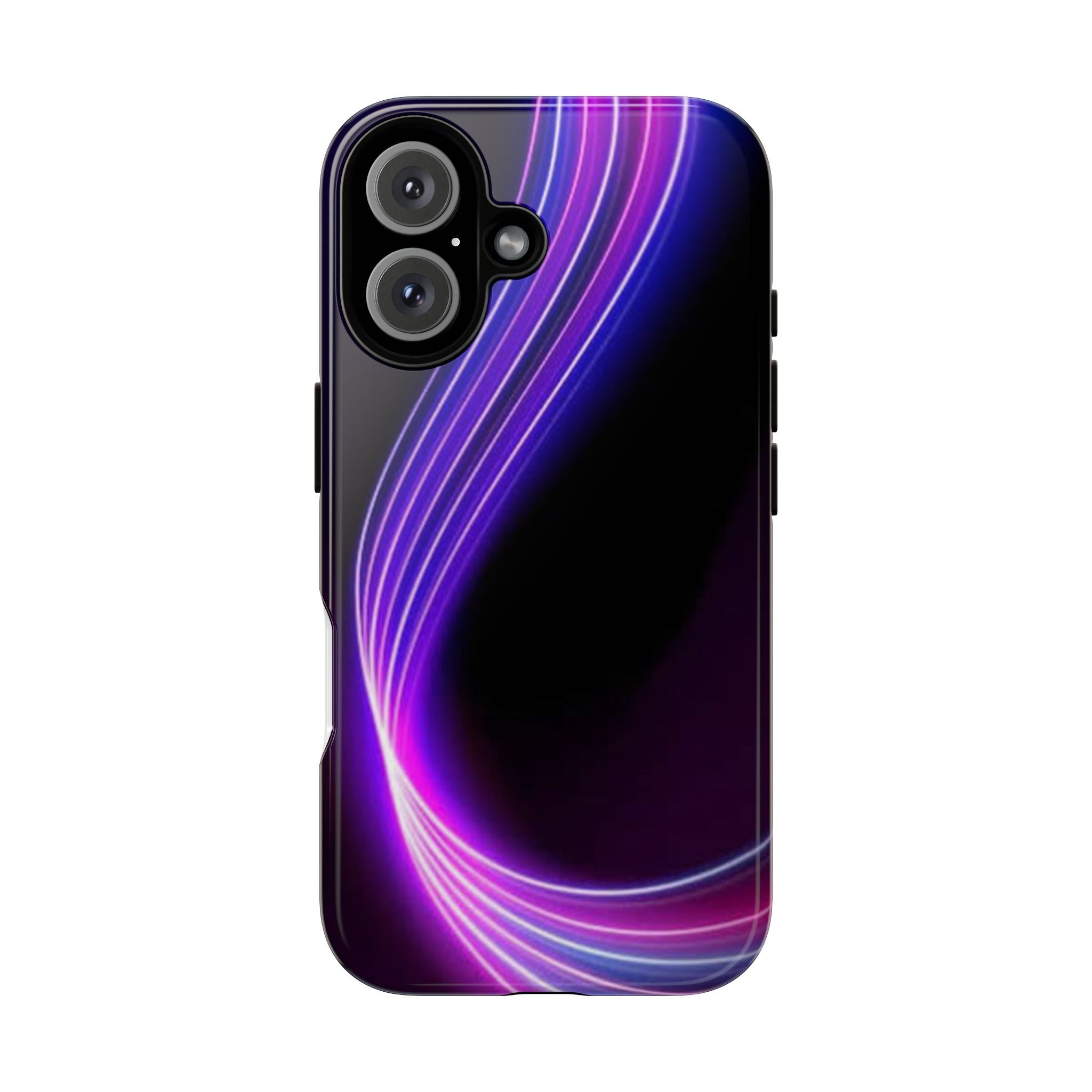 Neon Wave Tough Phone Case