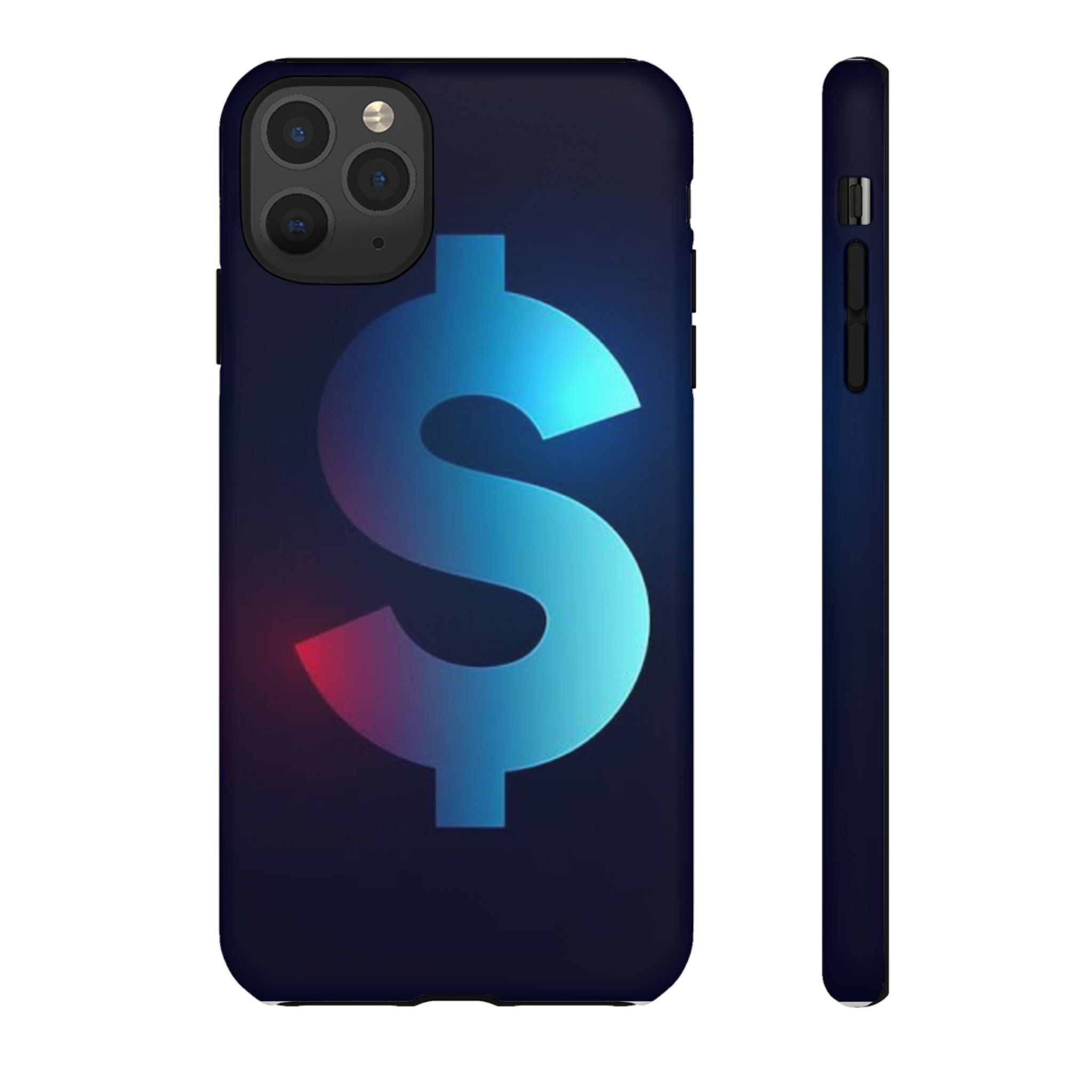Dollar Sign Tough Phone Case — Protective Glossy Money Symbol iPhone Case