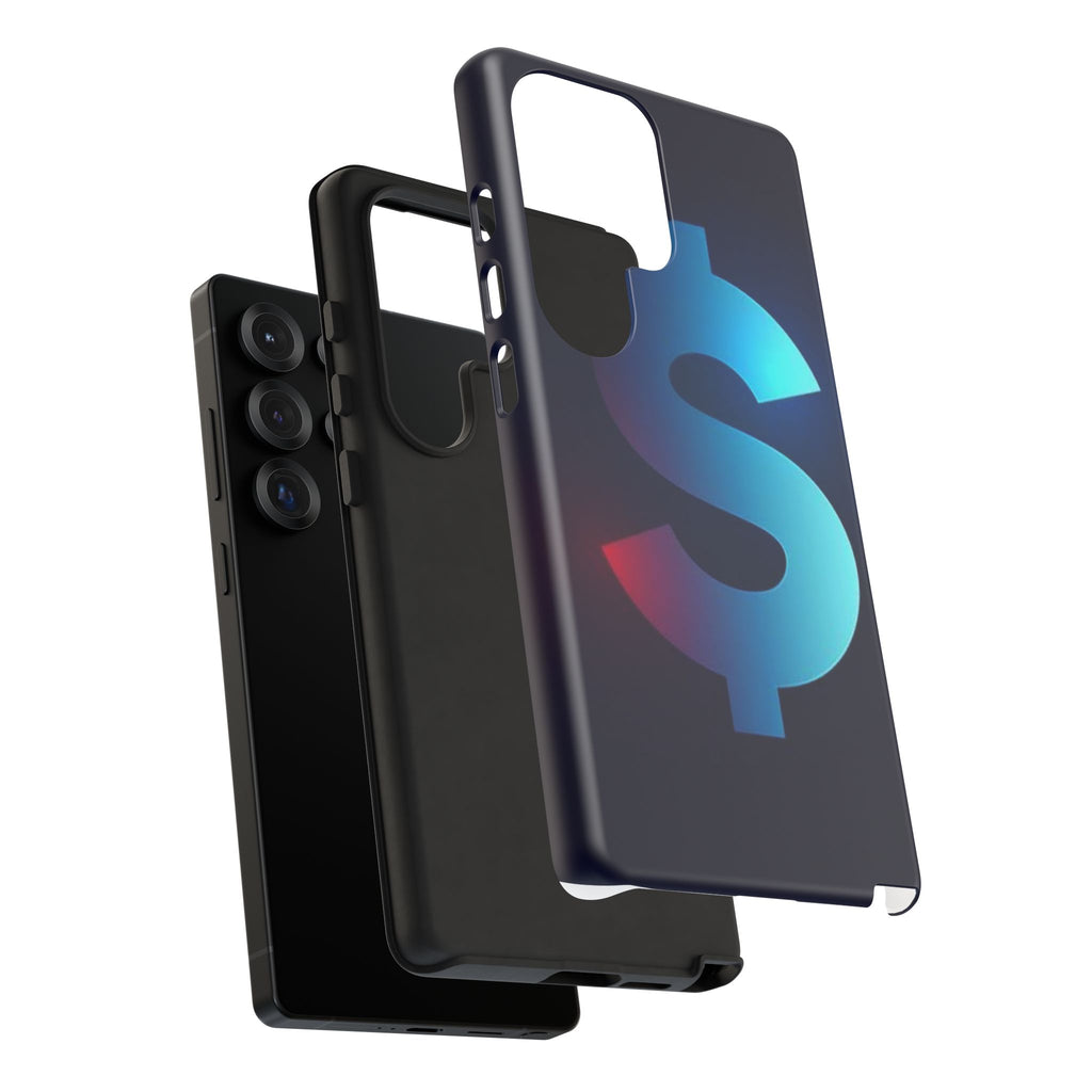 Dollar Sign Tough Phone Case — Protective Glossy Money Symbol iPhone Case