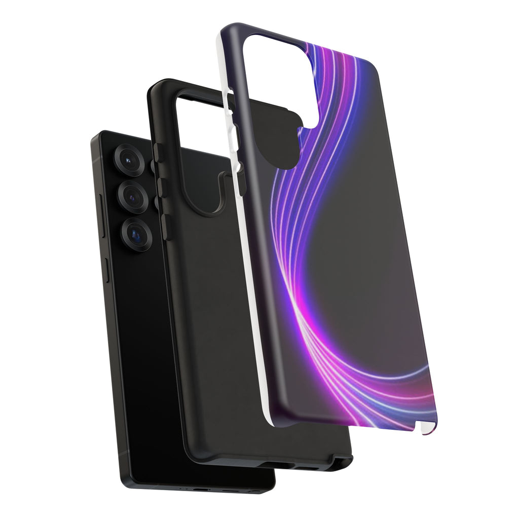 Neon Wave Tough Phone Case