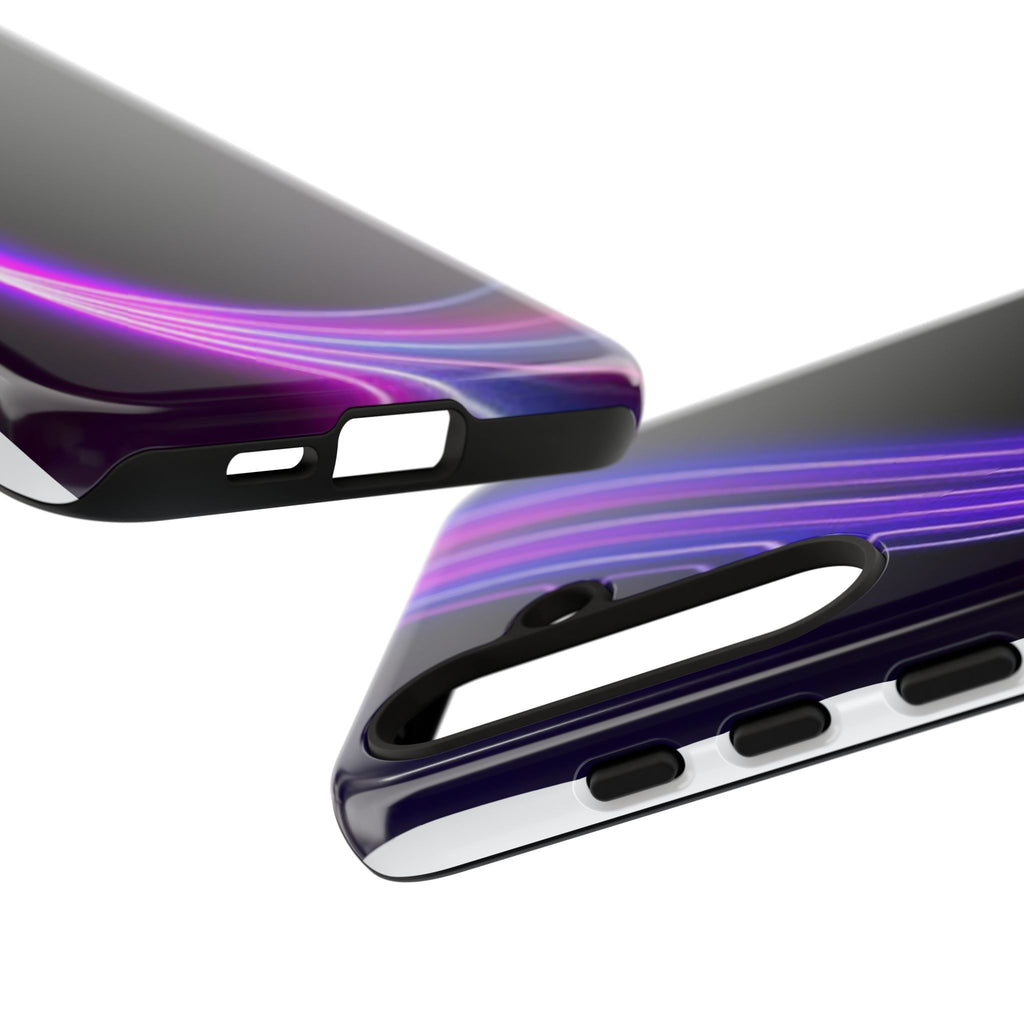 Neon Wave Tough Phone Case