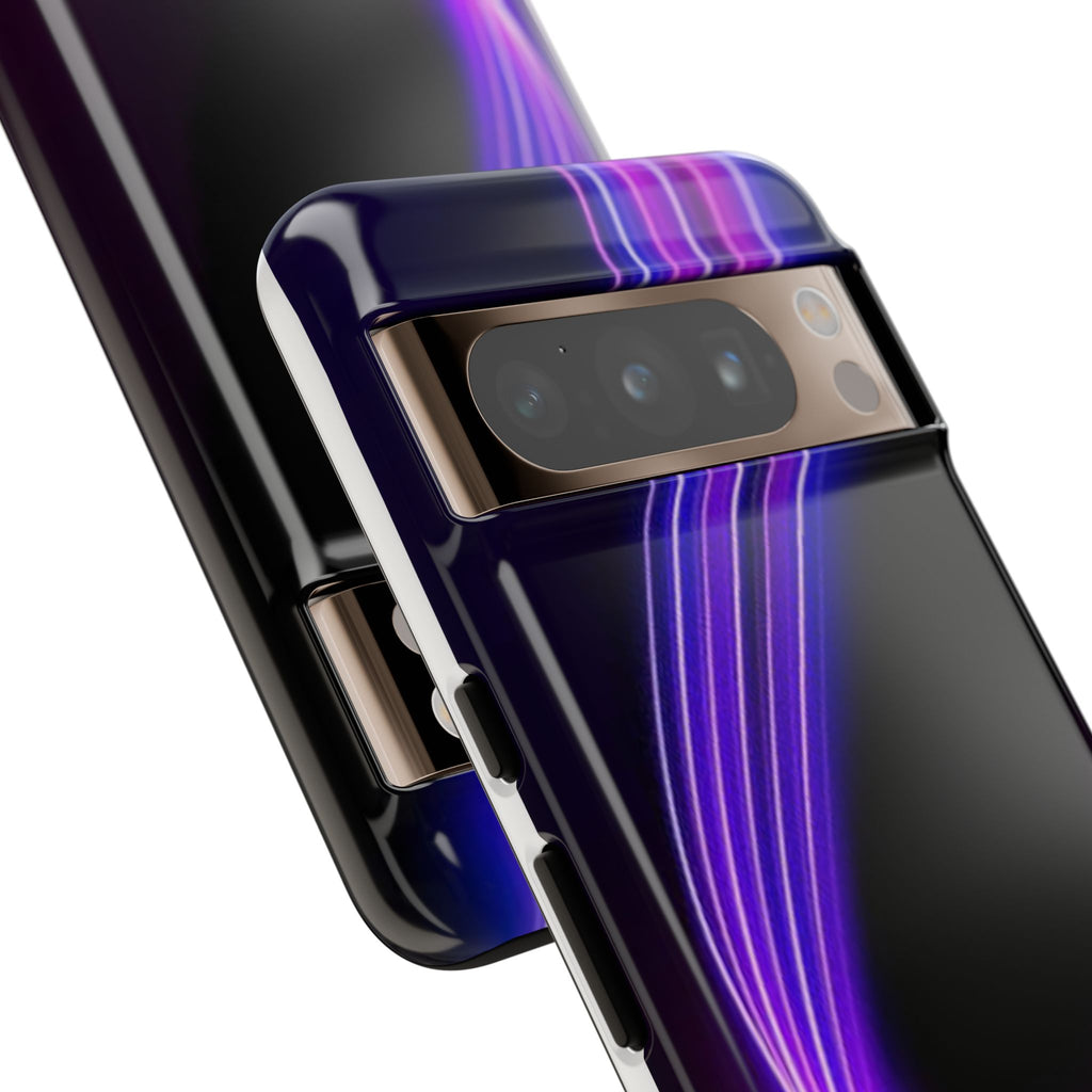Neon Wave Tough Phone Case