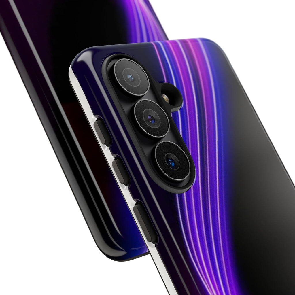 Neon Wave Tough Phone Case