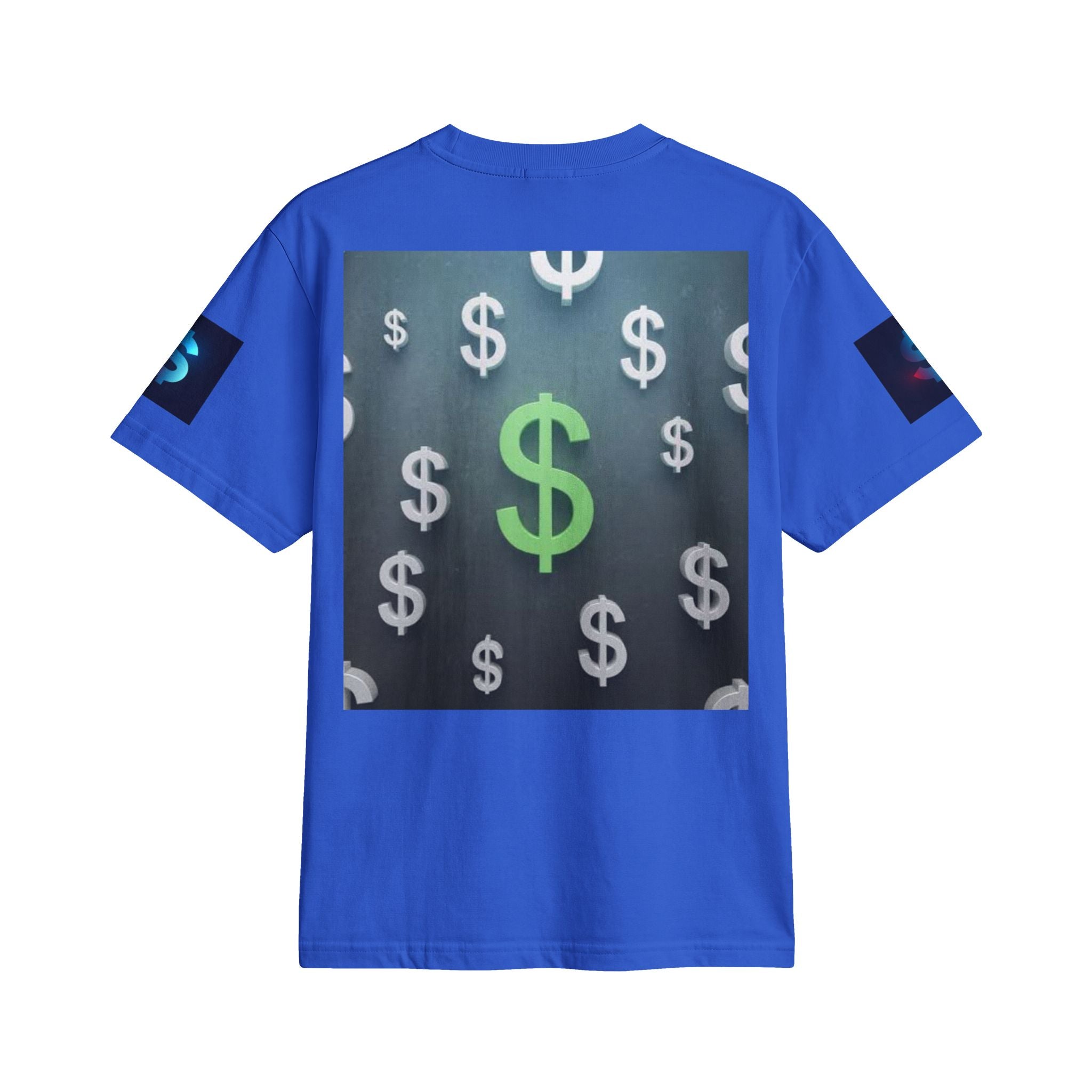 Money Symbol Graphic T-Shirt — Stock Market Candlestick Design
