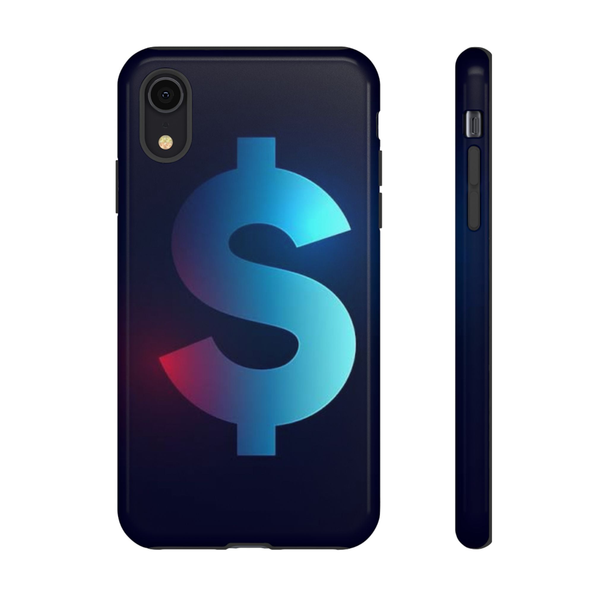 Dollar Sign Tough Phone Case — Protective Glossy Money Symbol iPhone Case