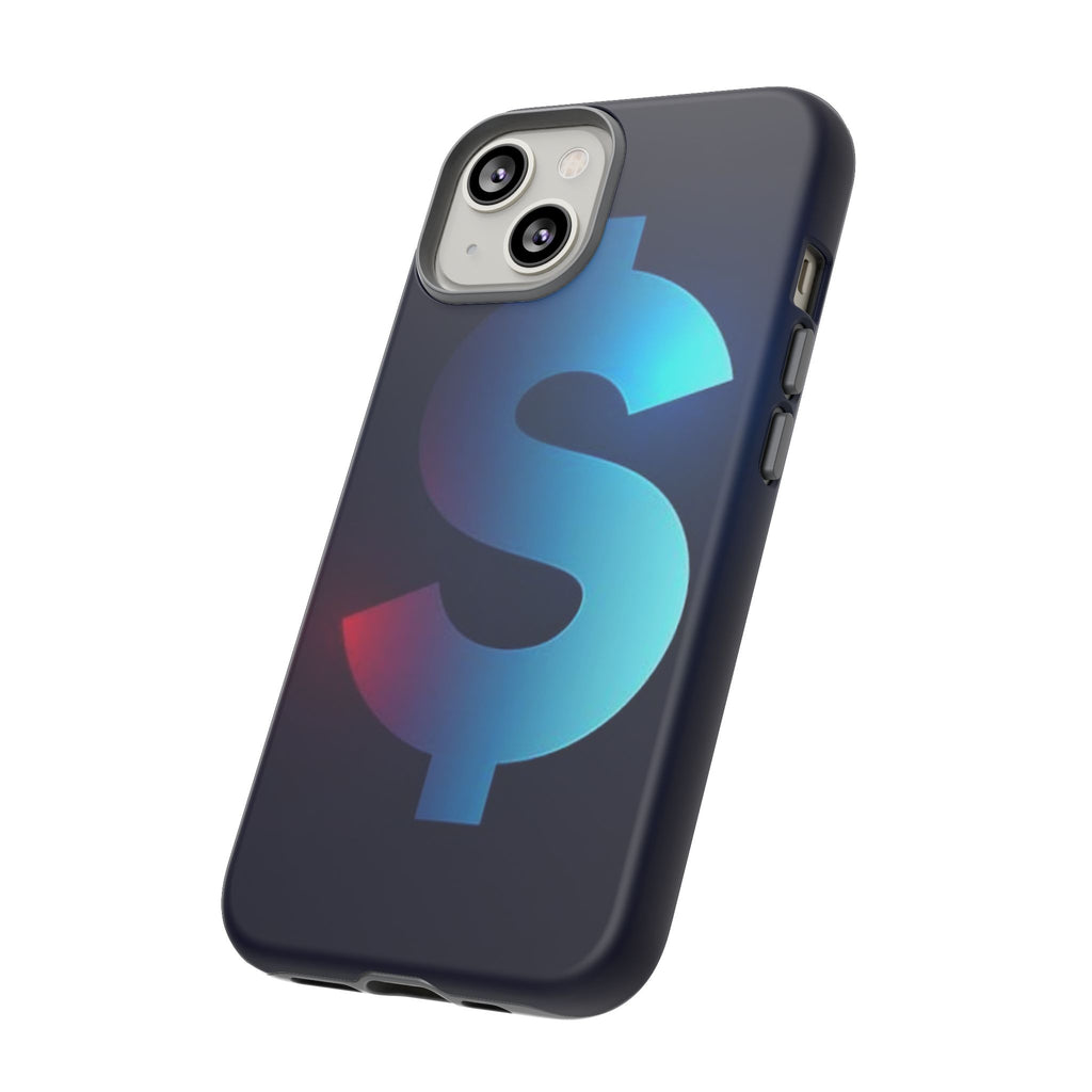 Dollar Sign Tough Phone Case — Protective Glossy Money Symbol iPhone Case