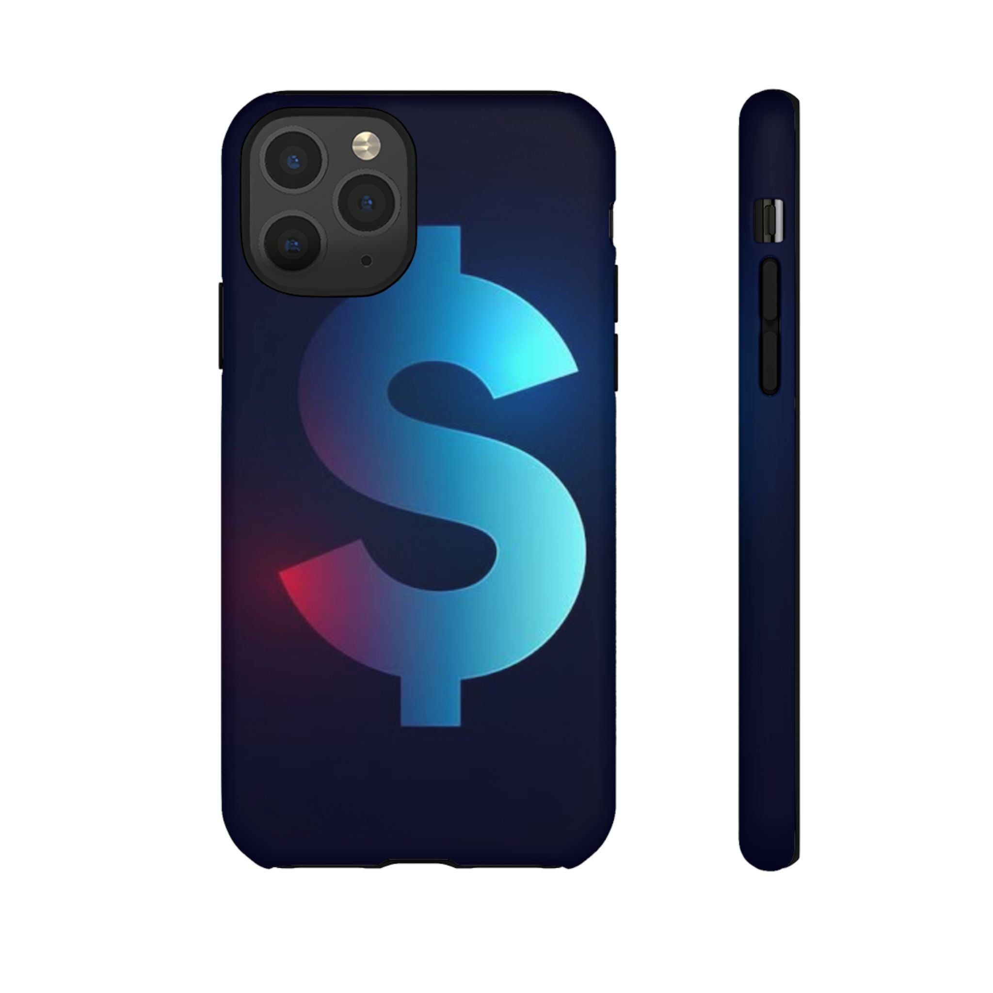 Dollar Sign Tough Phone Case — Protective Glossy Money Symbol iPhone Case