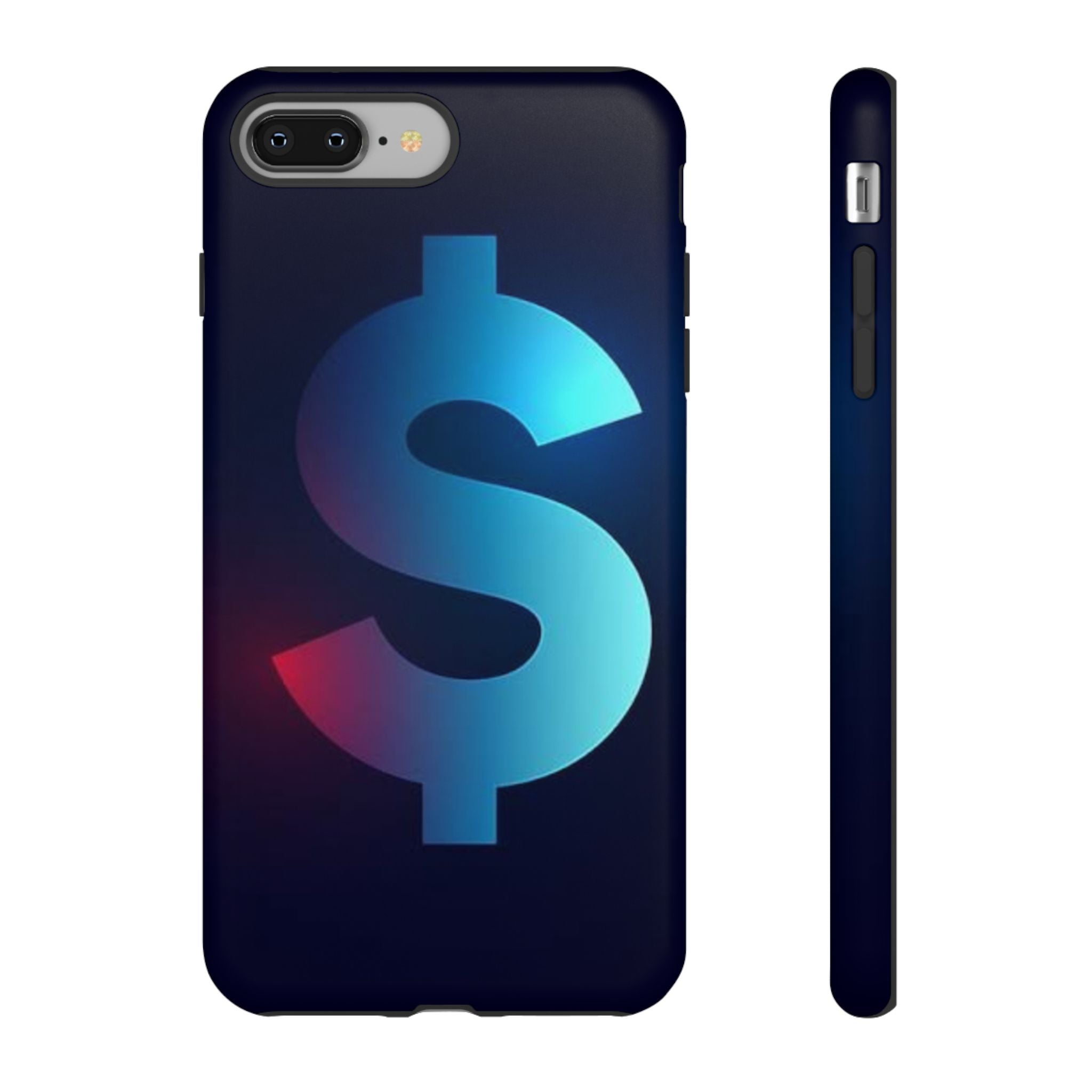 Dollar Sign Tough Phone Case — Protective Glossy Money Symbol iPhone Case
