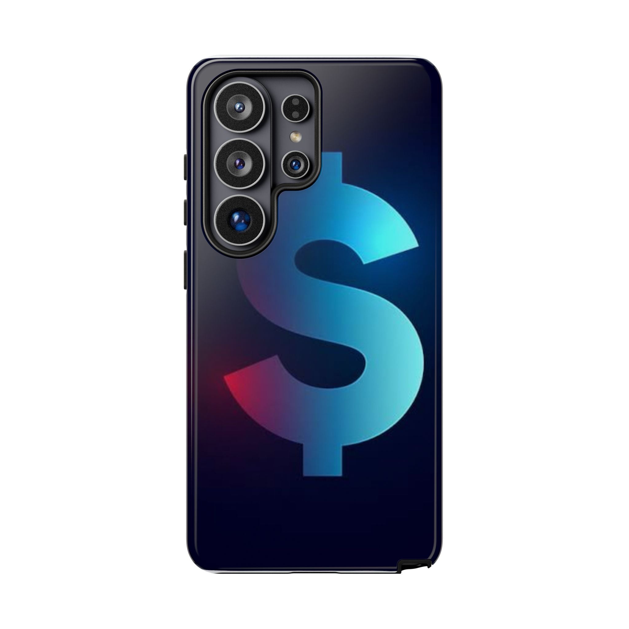 Dollar Sign Tough Phone Case — Protective Glossy Money Symbol iPhone Case