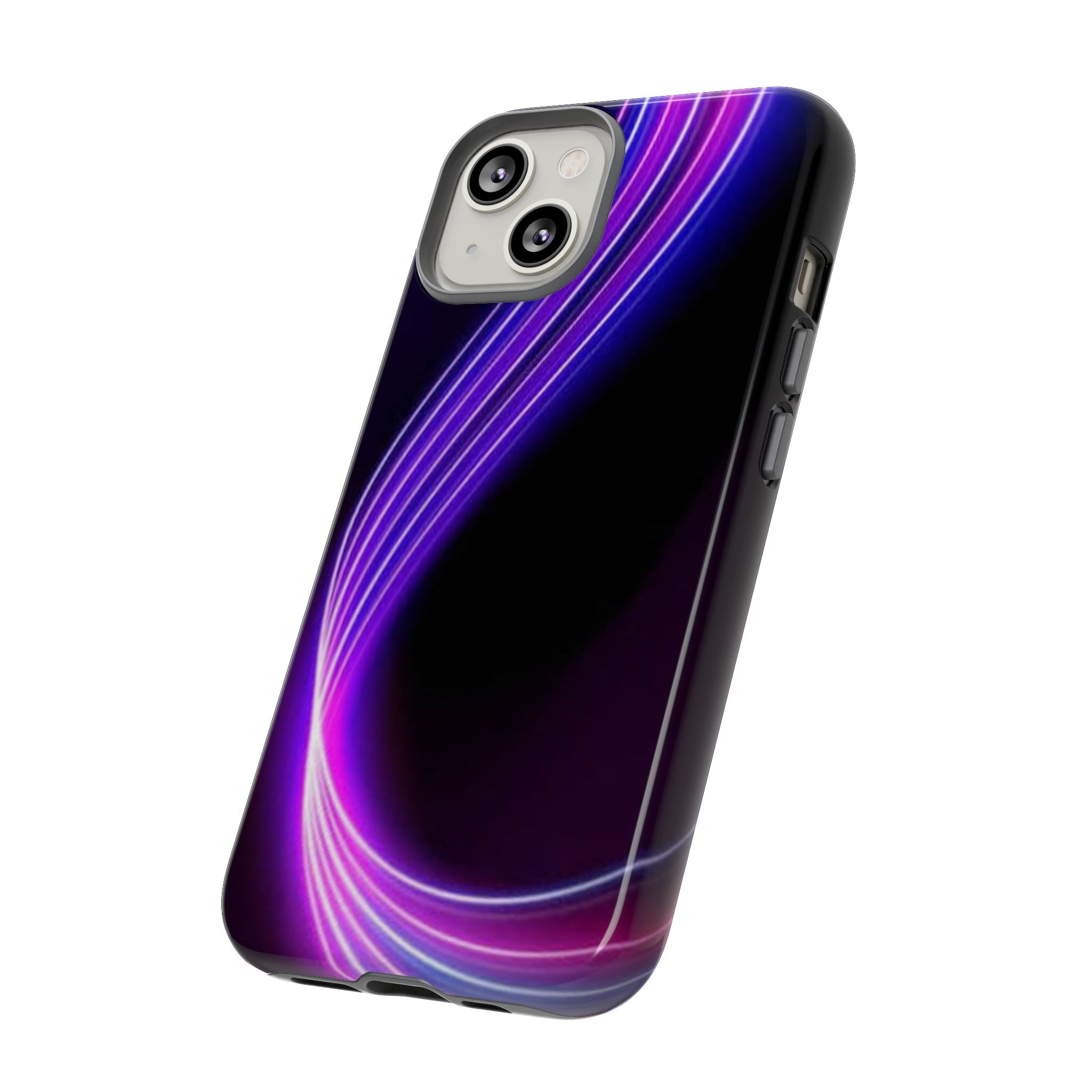 Neon Wave Tough Phone Case