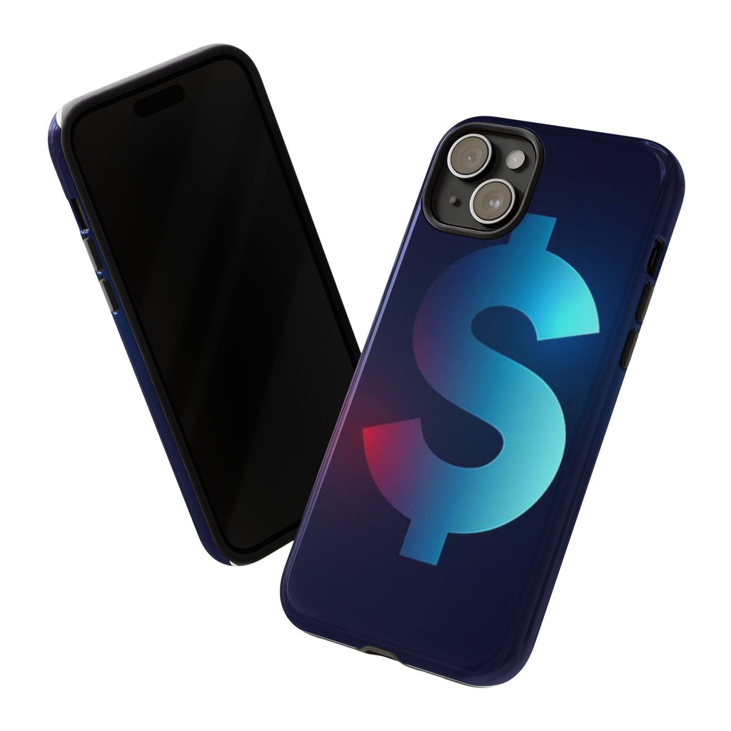Dollar Sign Tough Phone Case — Protective Glossy Money Symbol iPhone Case