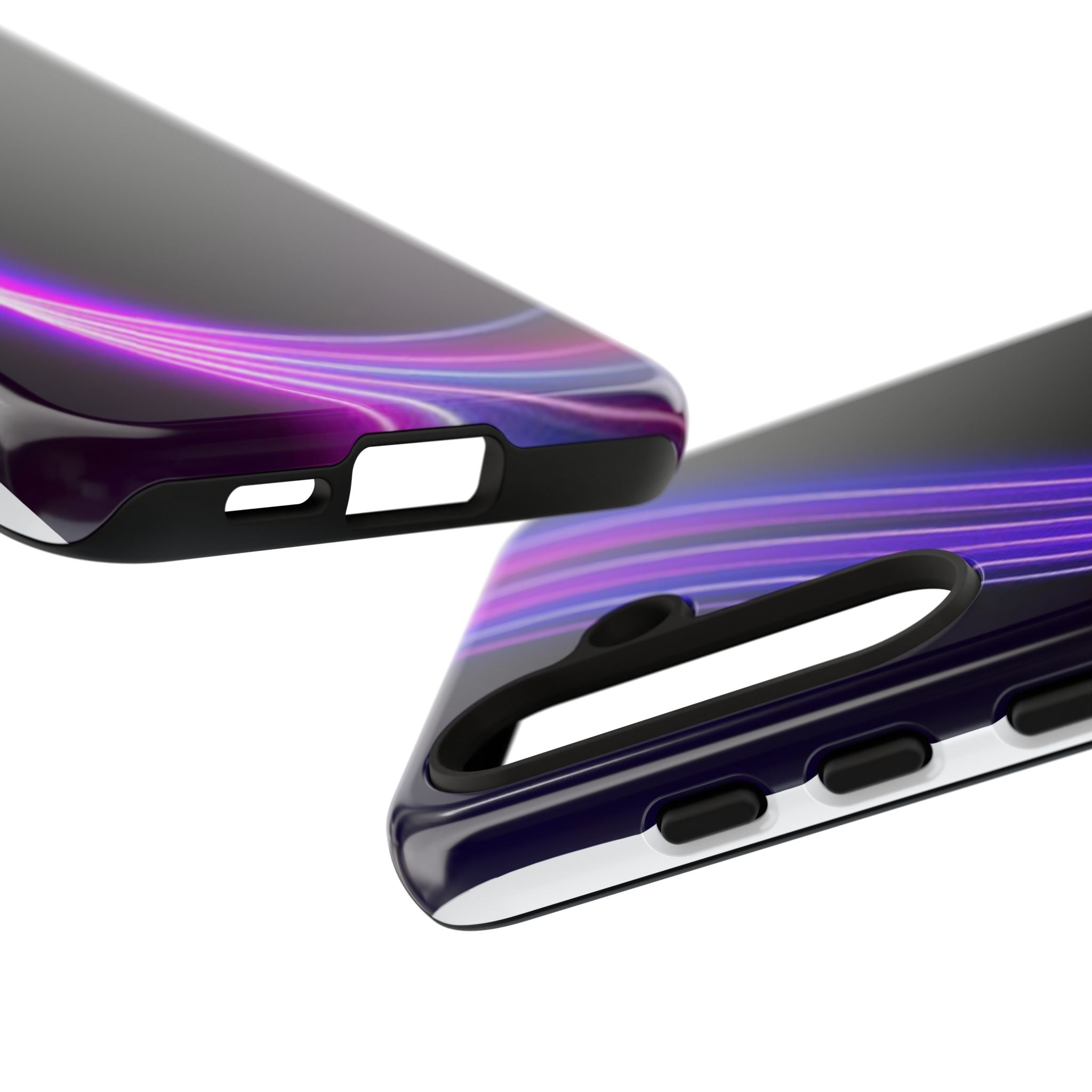 Neon Wave Tough Phone Case