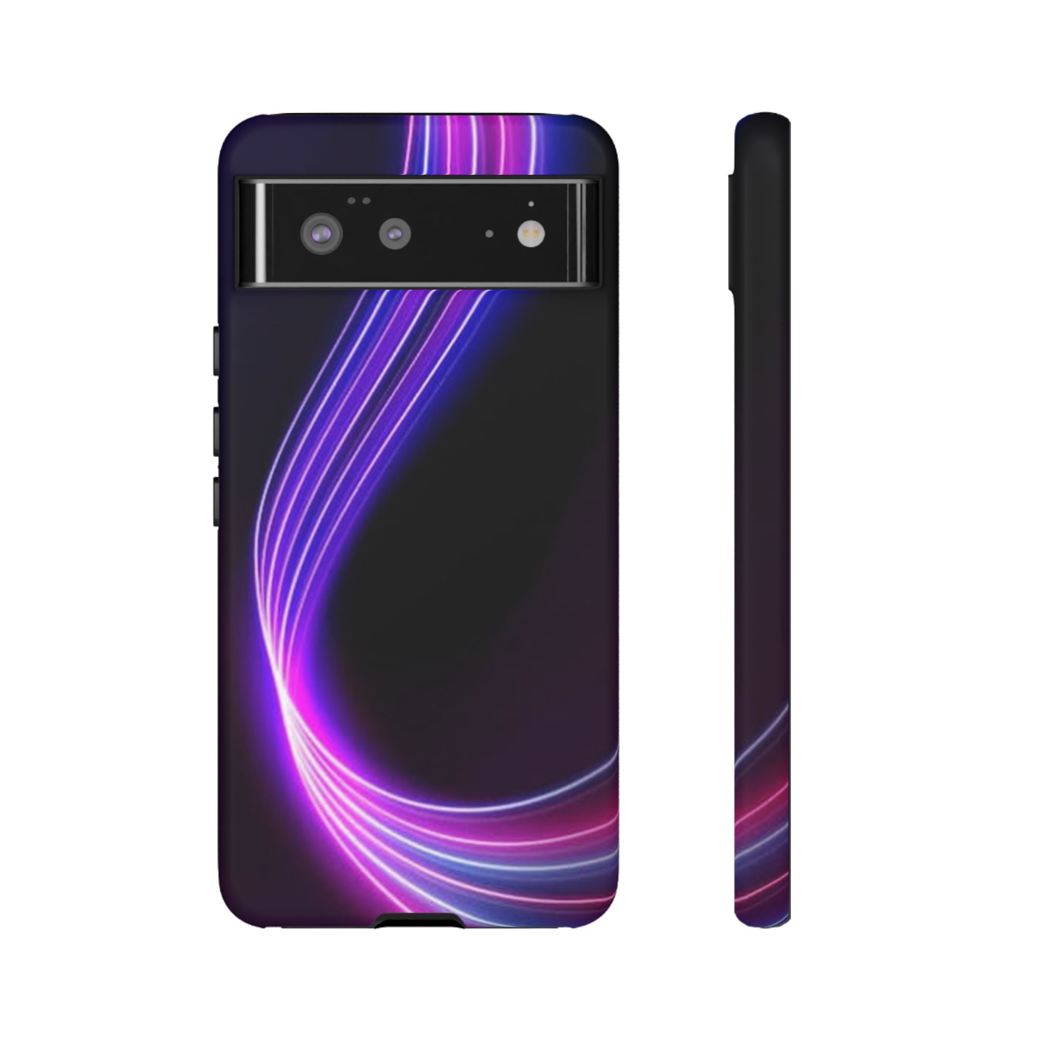 Neon Wave Tough Phone Case