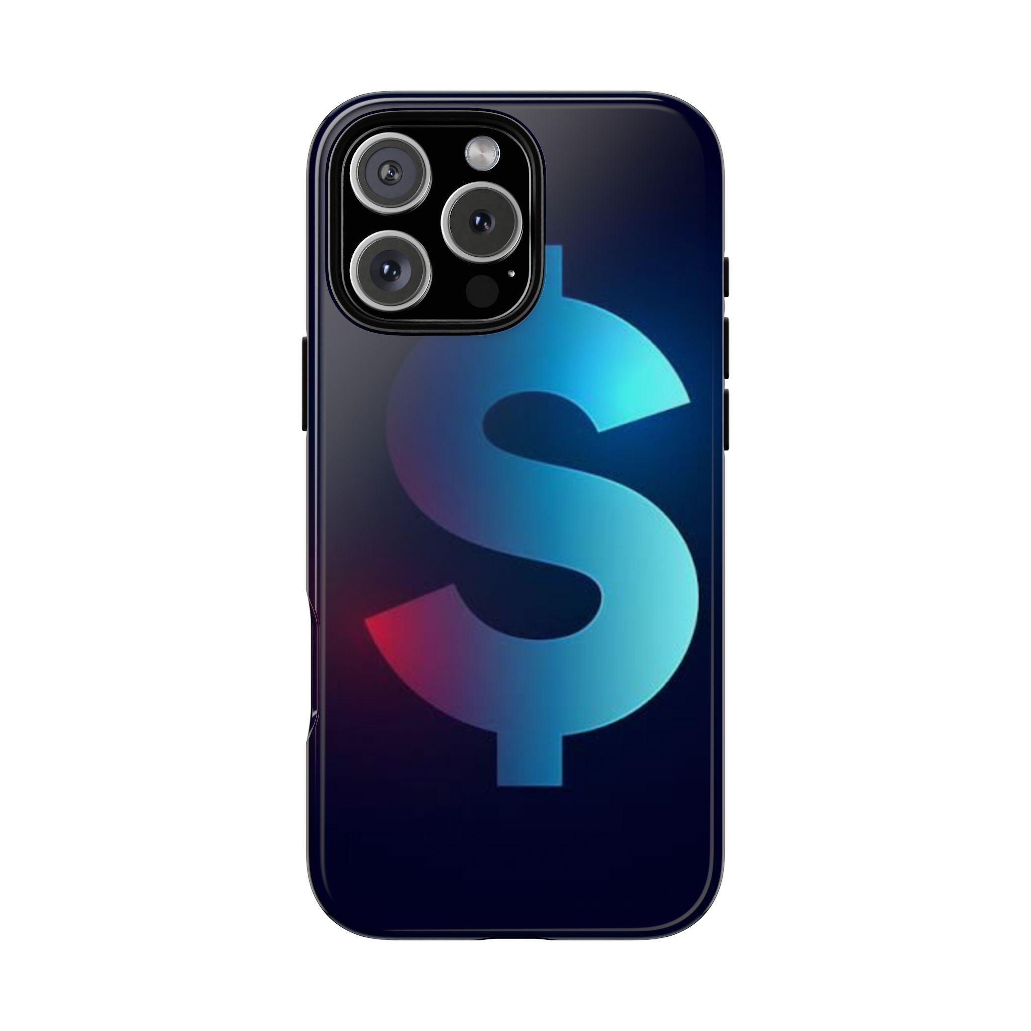 Dollar Sign Tough Phone Case — Protective Glossy Money Symbol iPhone Case