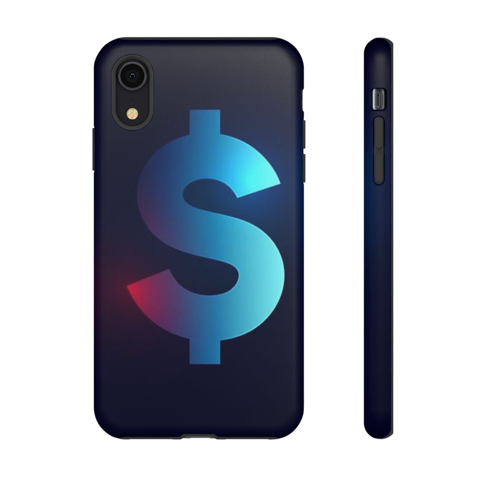 Dollar Sign Tough Phone Case — Protective Glossy Money Symbol iPhone Case