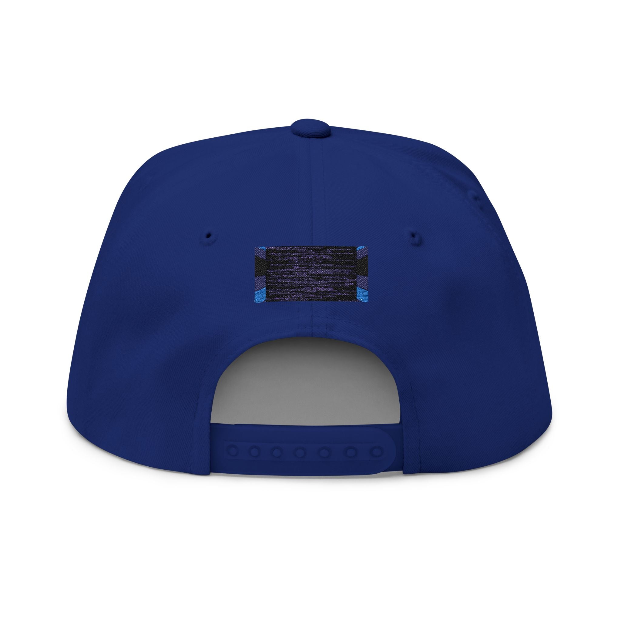 Hacker Rain Flat Bill Cap