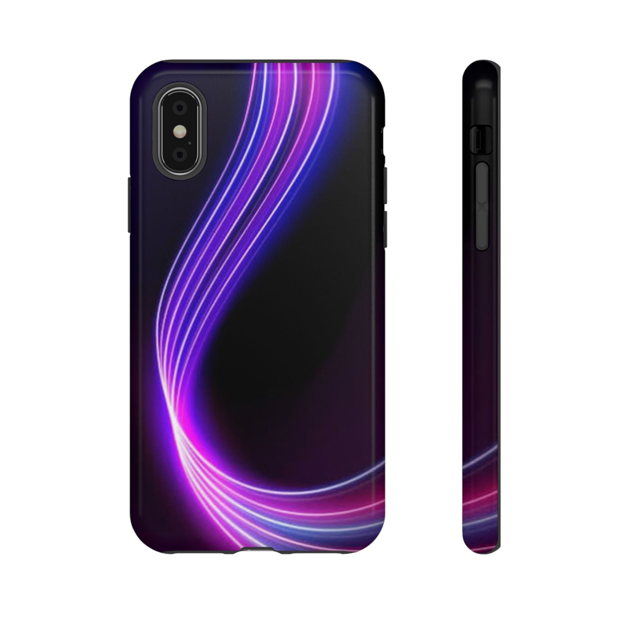 Neon Wave Tough Phone Case