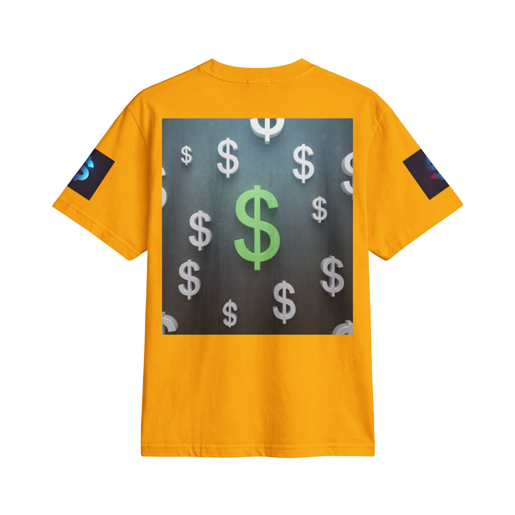 Money Symbol Graphic T-Shirt — Stock Market Candlestick Design