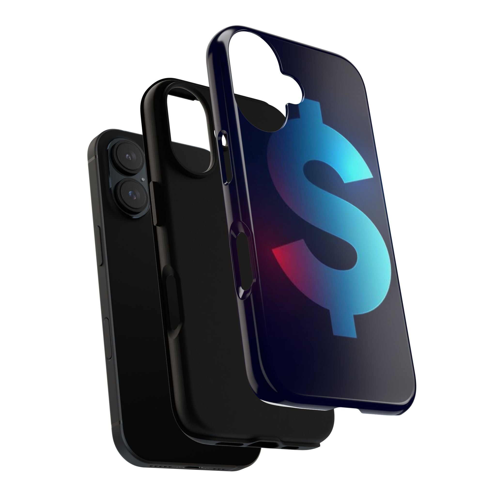 Dollar Sign Tough Phone Case — Protective Glossy Money Symbol iPhone Case