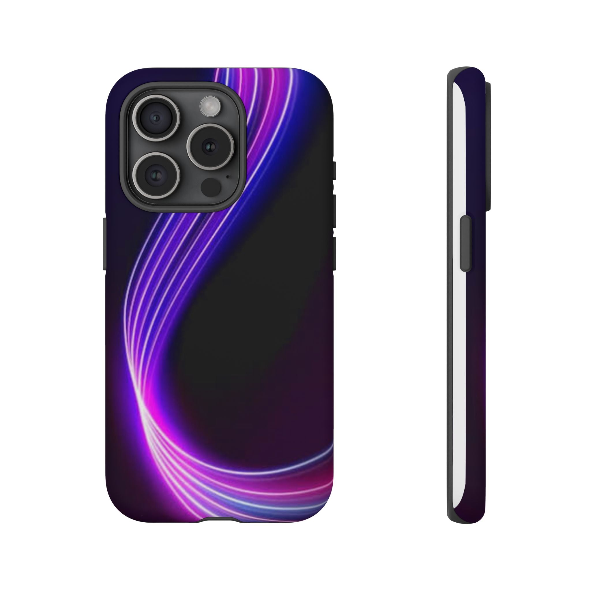 Neon Wave Tough Phone Case