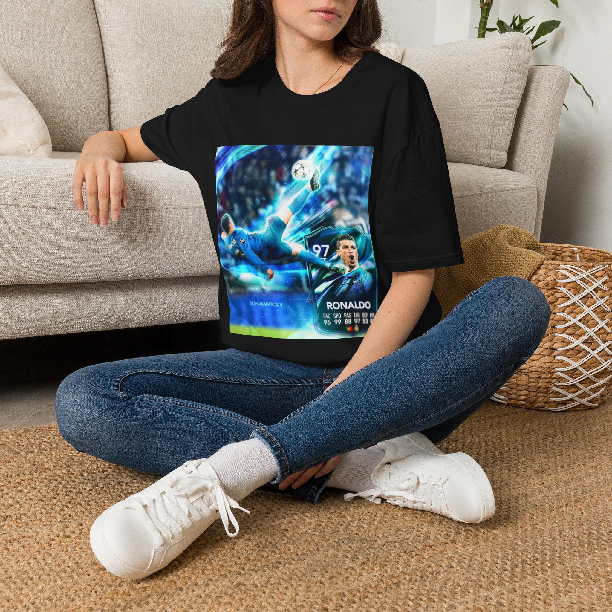 Soccer Save Graphic Tee — Dynamic Goalkeeper Action