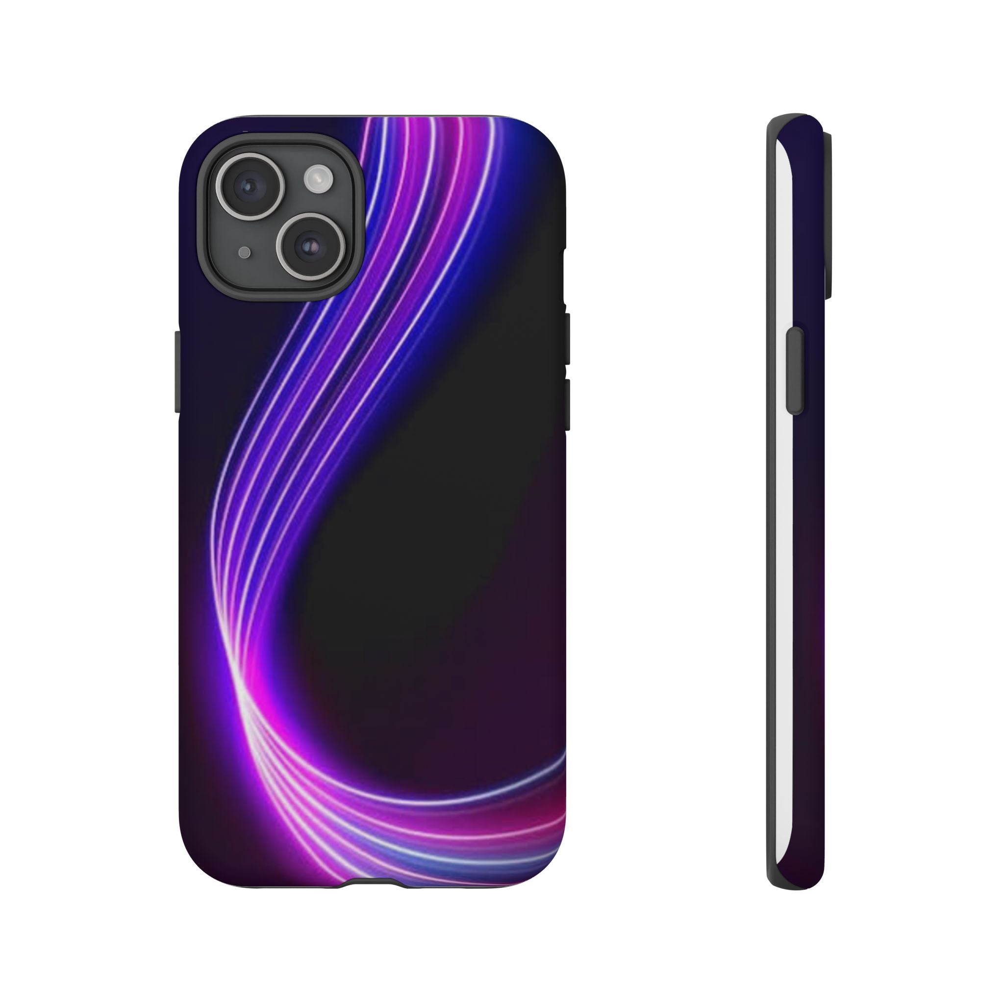 Neon Wave Tough Phone Case