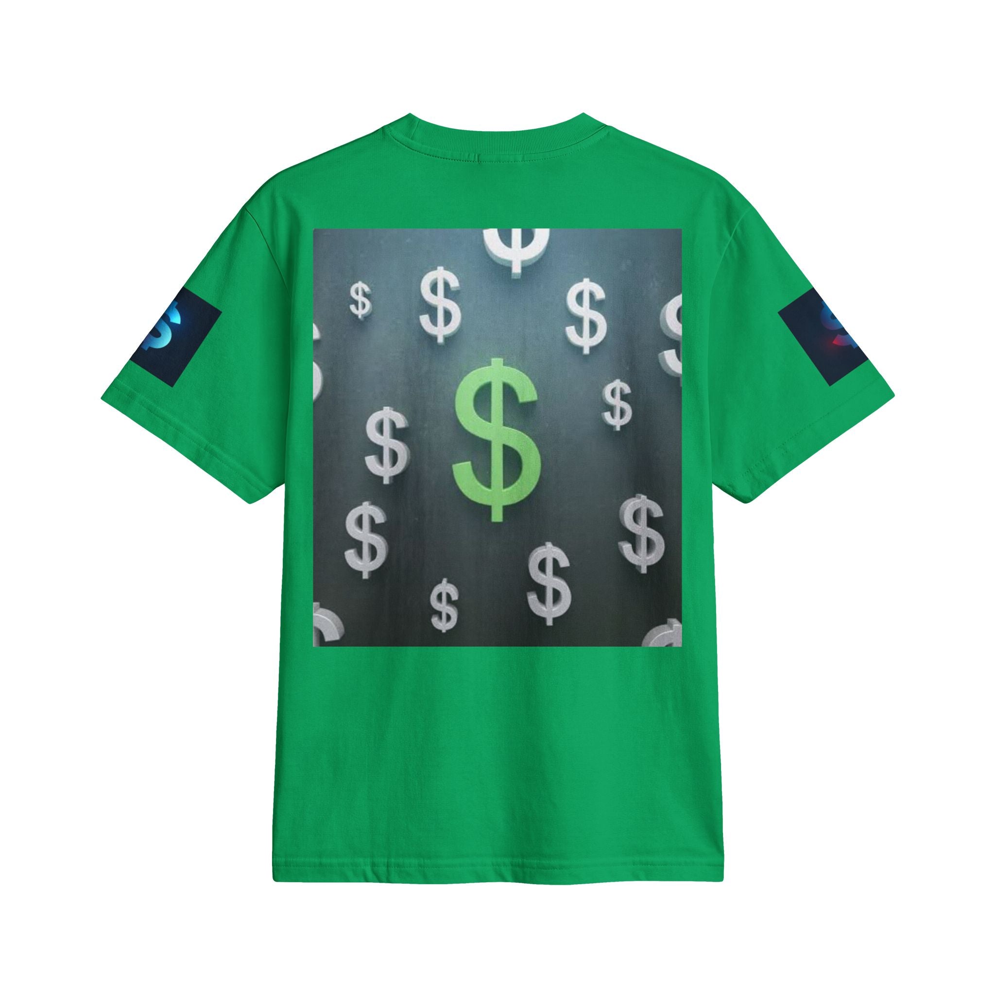 Money Symbol Graphic T-Shirt — Stock Market Candlestick Design