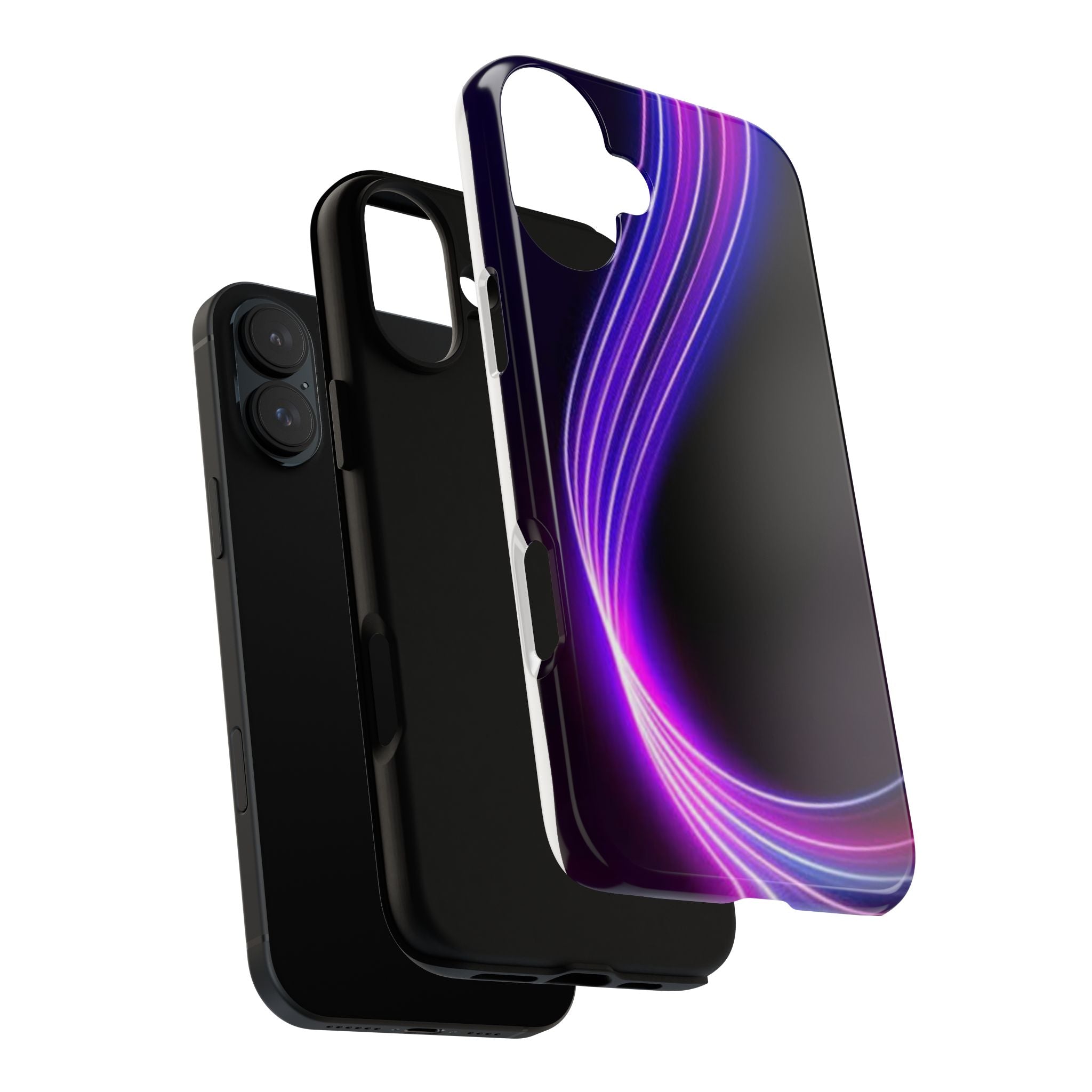 Neon Wave Tough Phone Case