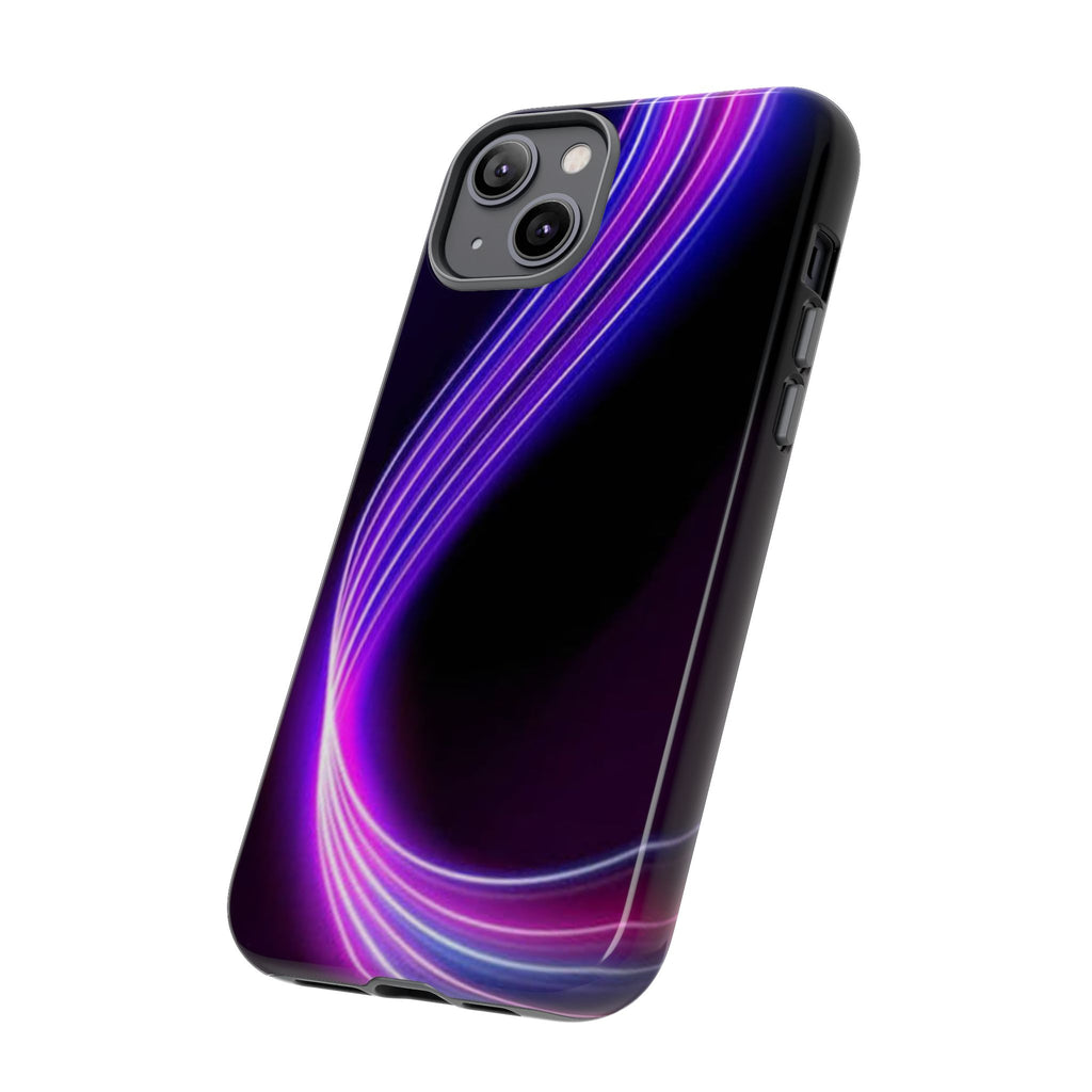 Neon Wave Tough Phone Case